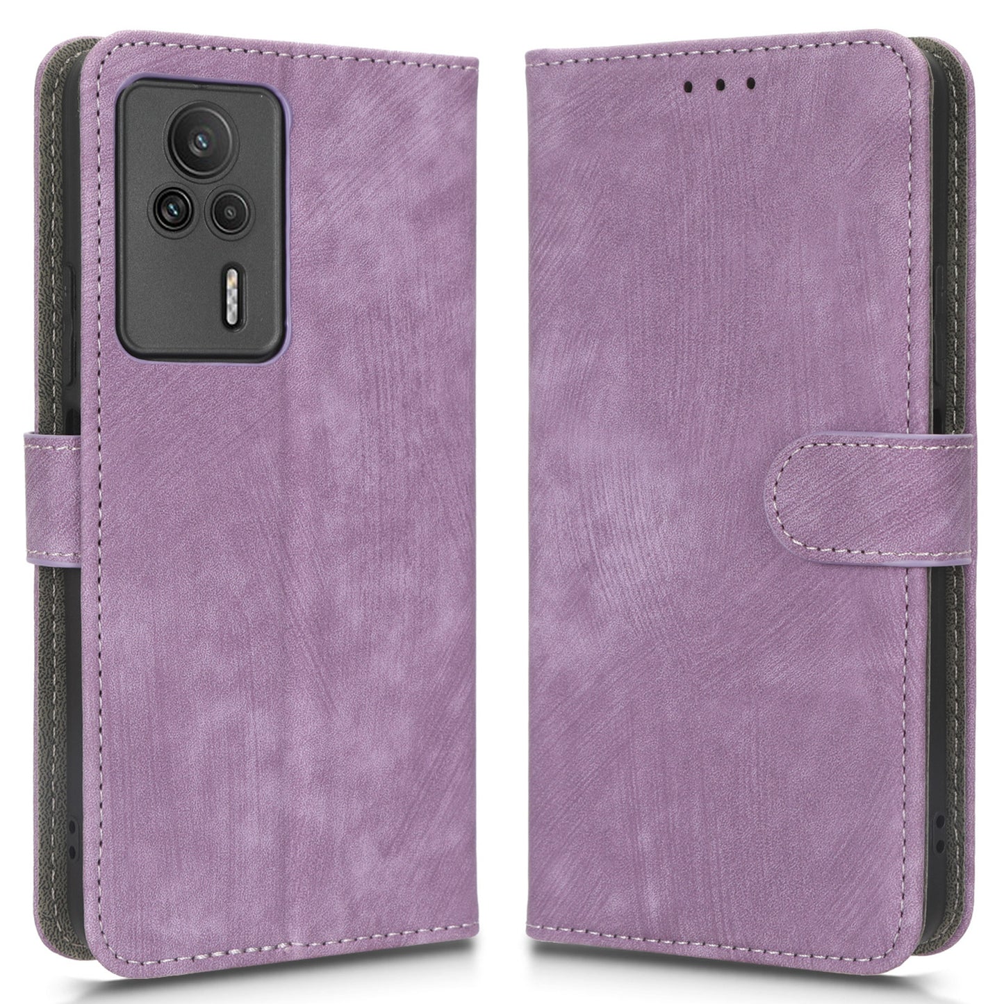 For Xiaomi Redmi K60E 5G RFID Blocking Stand Phone Case Leather Anti-scratch Protective Cell Phone Cover with Wallet