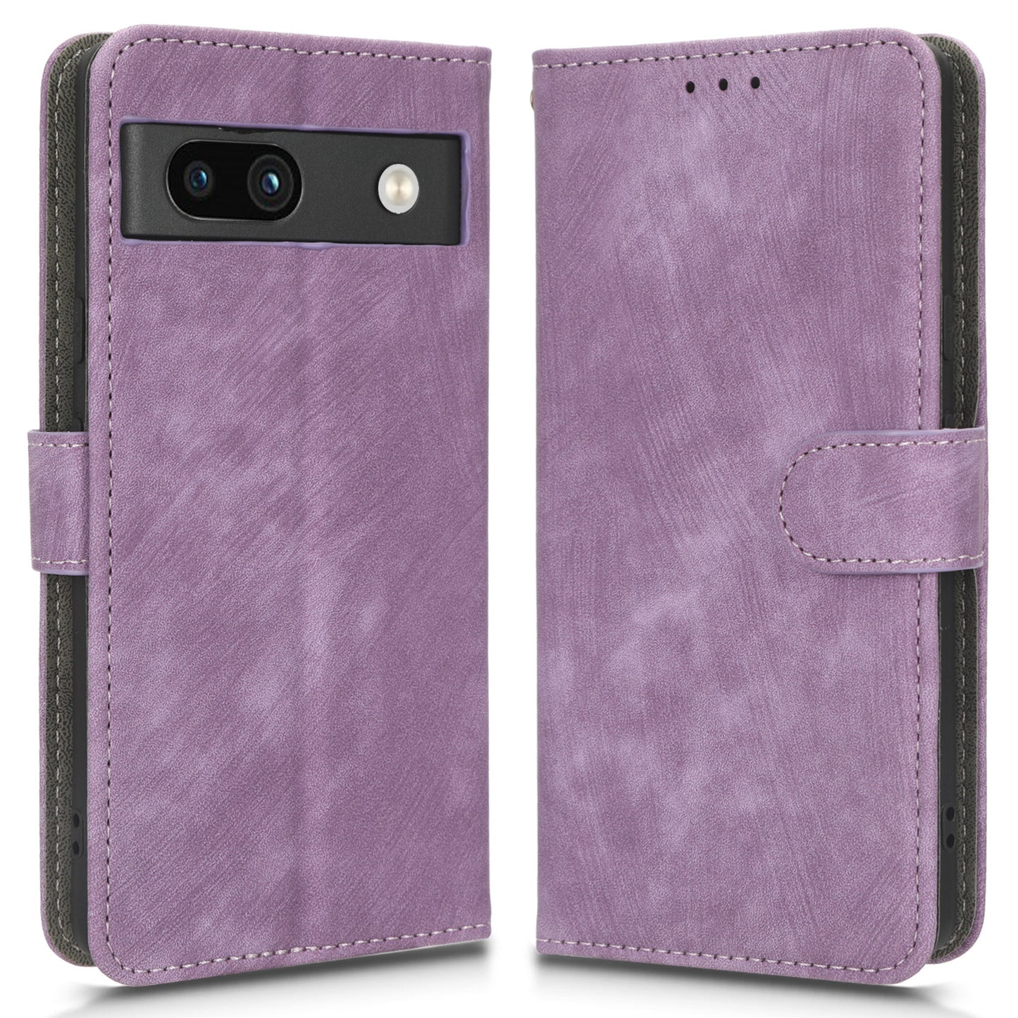 For Google Pixel 7a PU Leather Flip Folio Case Wallet RFID Blocking Protection Stand Phone Cover