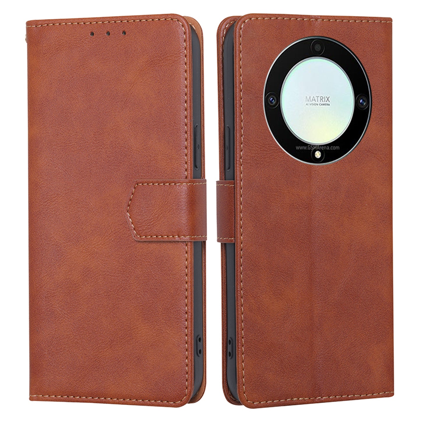 For Honor X9a 5G / X40 5G / Magic5 Lite 5G RFID Blocking Phone Leather Case Stand Wallet Phone Cover