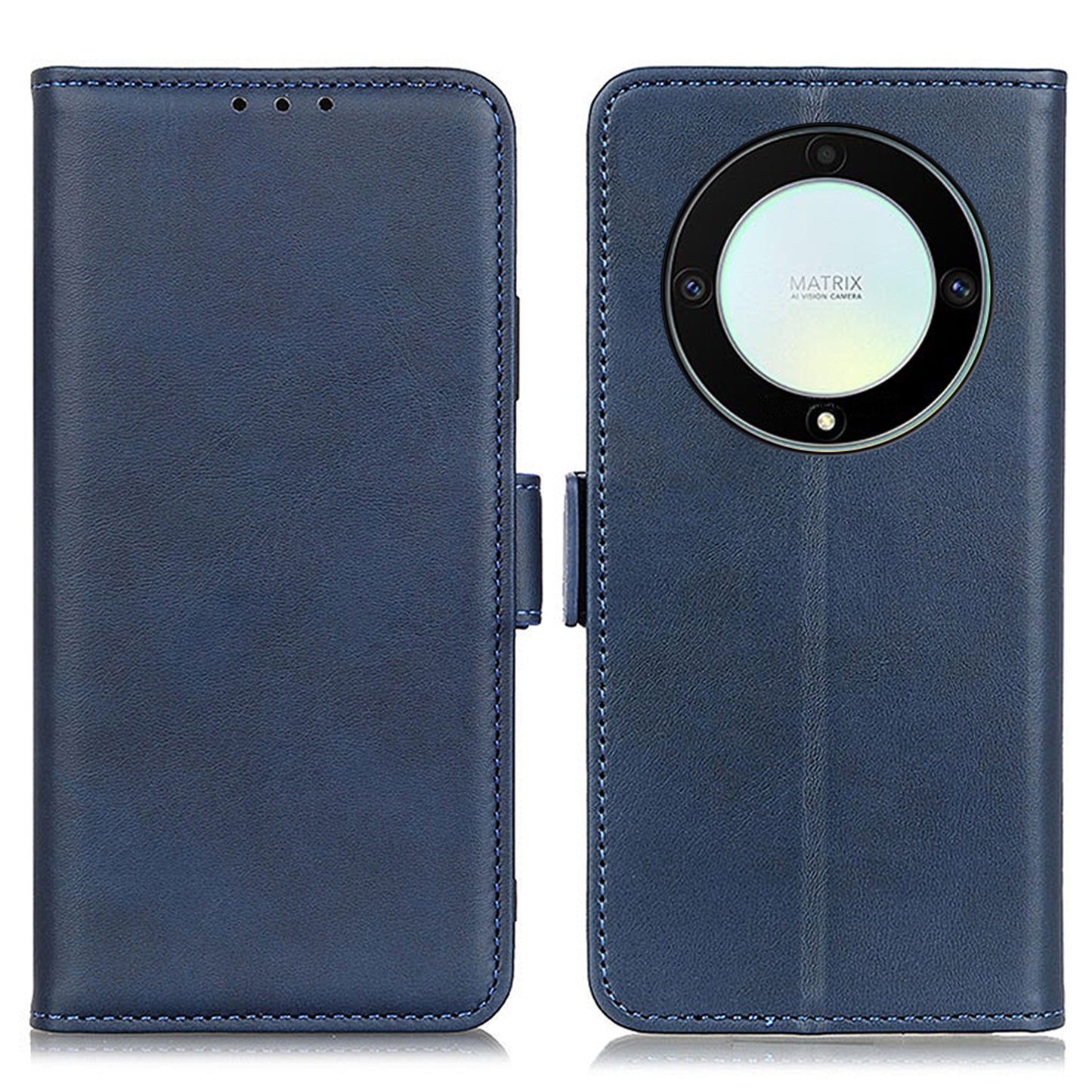 For Honor X9a 5G / X40 5G / Magic5 Lite 5G Phone Wallet Case Cowhide Texture Leather Stand Phone Cover