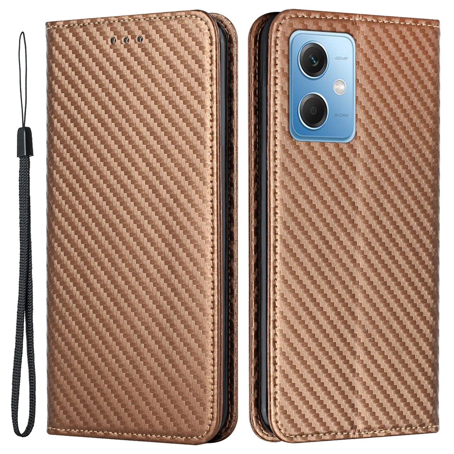 For Xiaomi Redmi Note 12 5G (Global) / (India) / (China) / Poco X5 5G PU Leather Magnetic Phone Cover with Stand Wallet