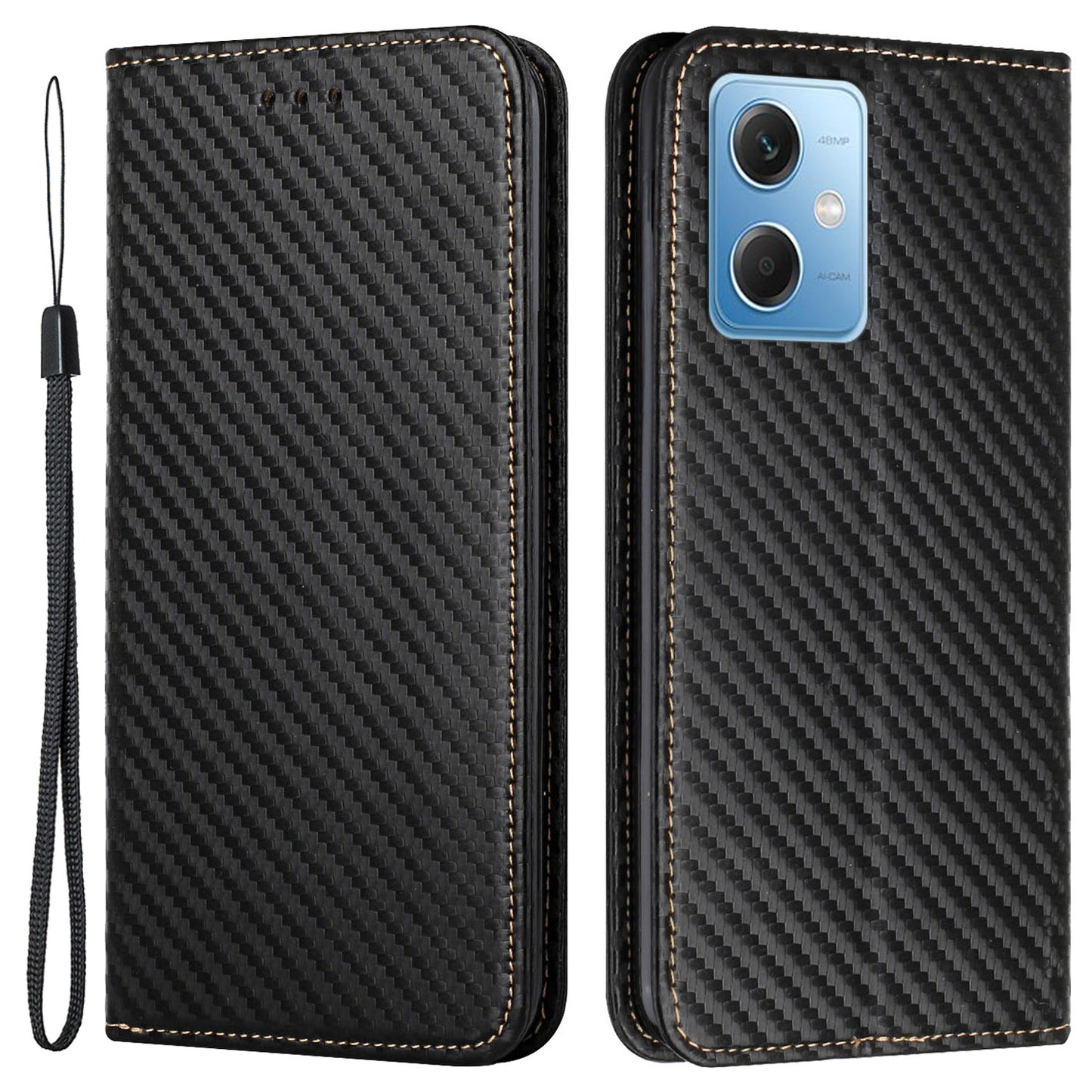 For Xiaomi Redmi Note 12 5G (Global) / (India) / (China) / Poco X5 5G PU Leather Magnetic Phone Cover with Stand Wallet