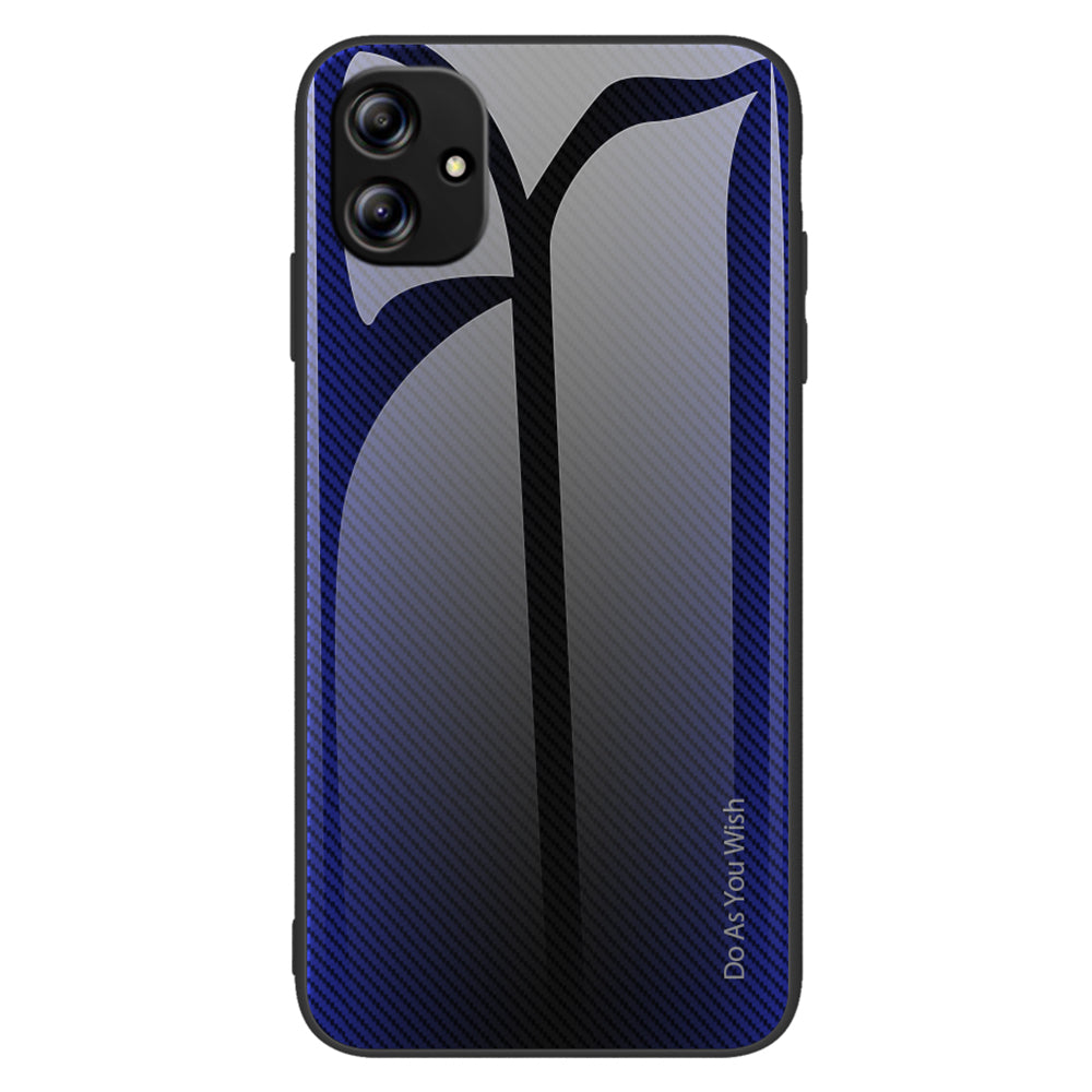 Cell Phone Cover For Samsung Galaxy A04e 4G / M04 4G / F04 4G , Tempered Glass + TPU Protective Phone Case