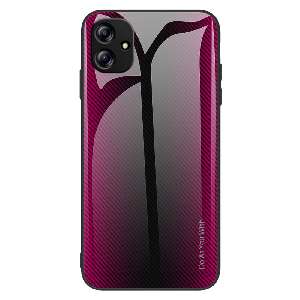 Cell Phone Cover For Samsung Galaxy A04e 4G / M04 4G / F04 4G , Tempered Glass + TPU Protective Phone Case