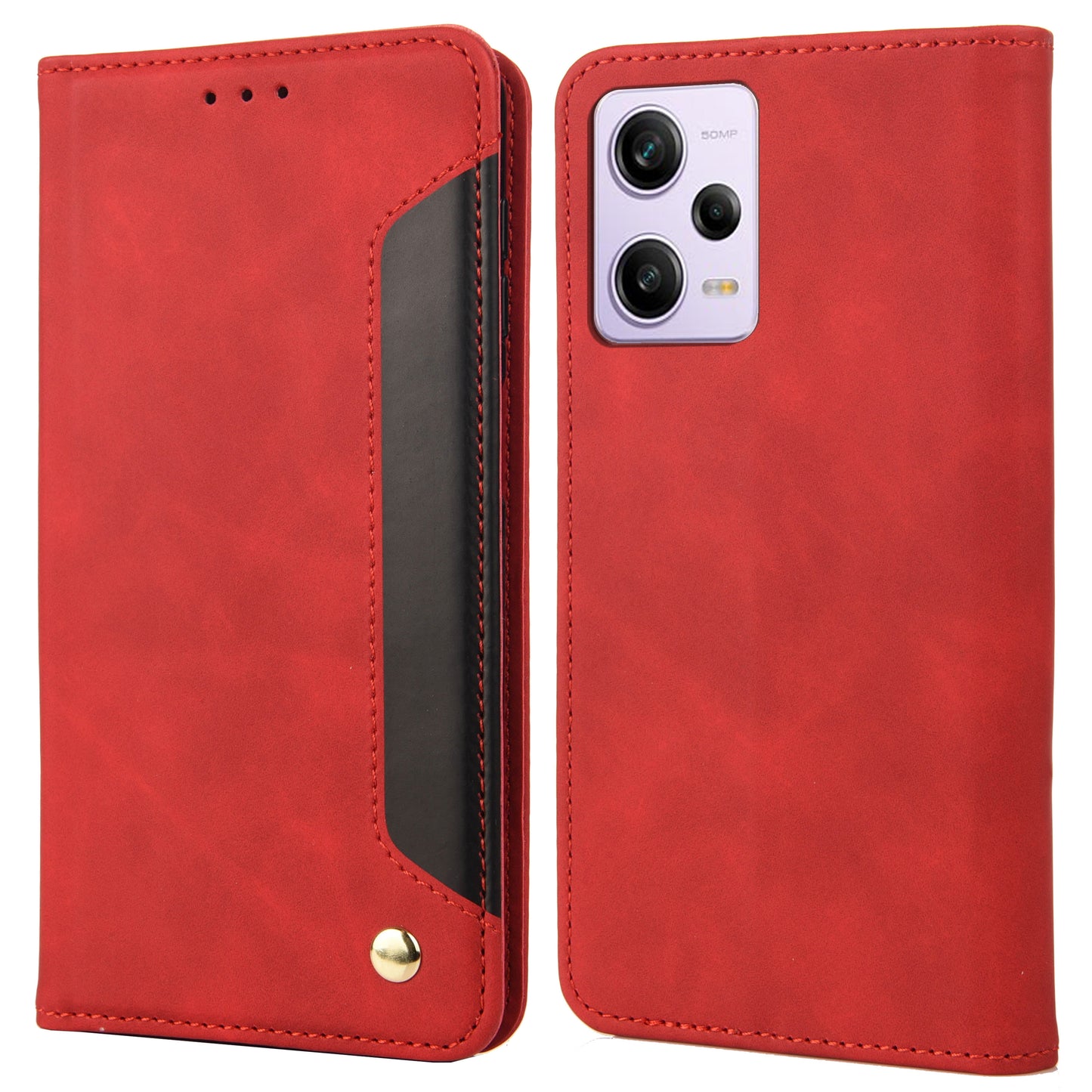 For Xiaomi Redmi Note 12 Pro 5G / Note 12 Pro Speed 5G / Poco X5 Pro 5G Phone Leather Case Wallet Phone Stand Cover