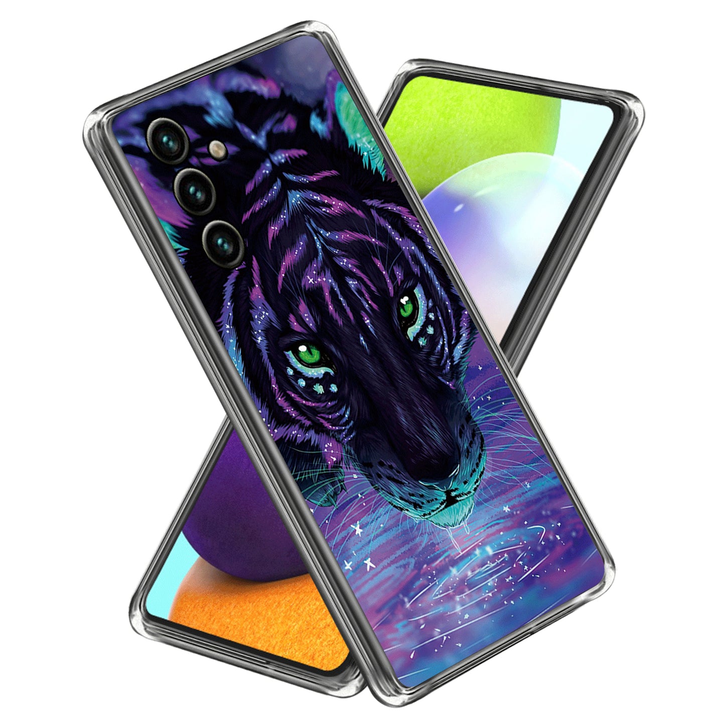 Slim Case for Samsung Galaxy A54 5G TPU Phone Case Pattern Printing IMD Protective Cover