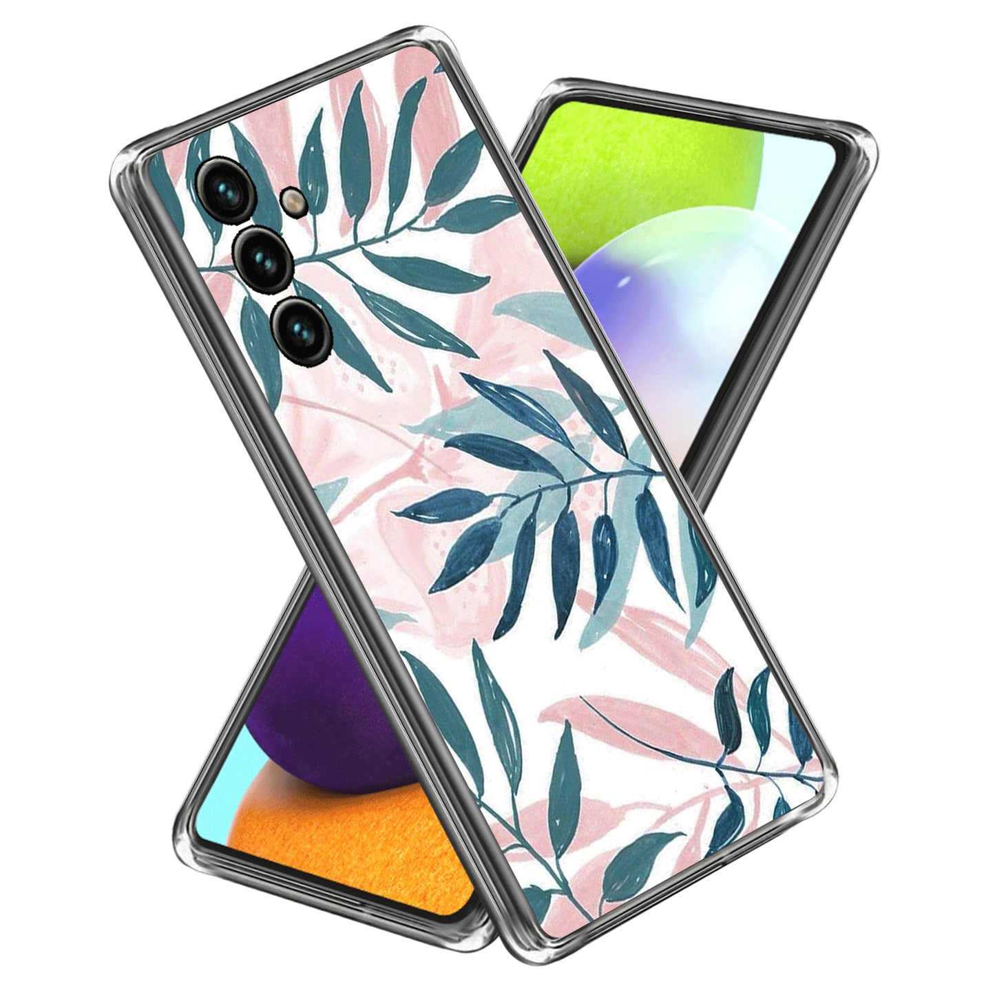 Slim Case for Samsung Galaxy A54 5G TPU Phone Case Pattern Printing IMD Protective Cover
