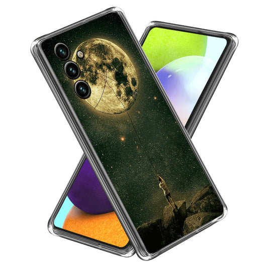 Soft TPU Case for Samsung Galaxy A54 5G Shockproof Cover Pattern Printing IMD Phone Case