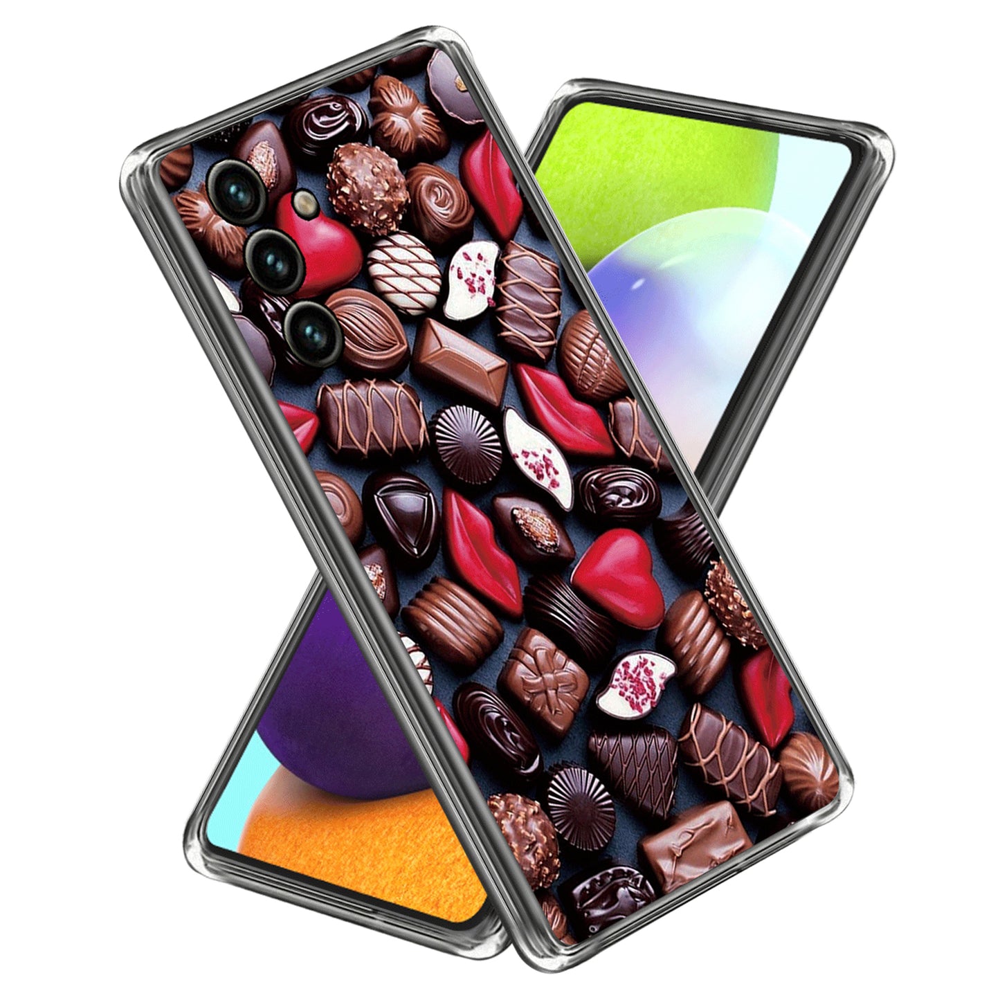 Soft TPU Case for Samsung Galaxy A54 5G Shockproof Cover Pattern Printing IMD Phone Case