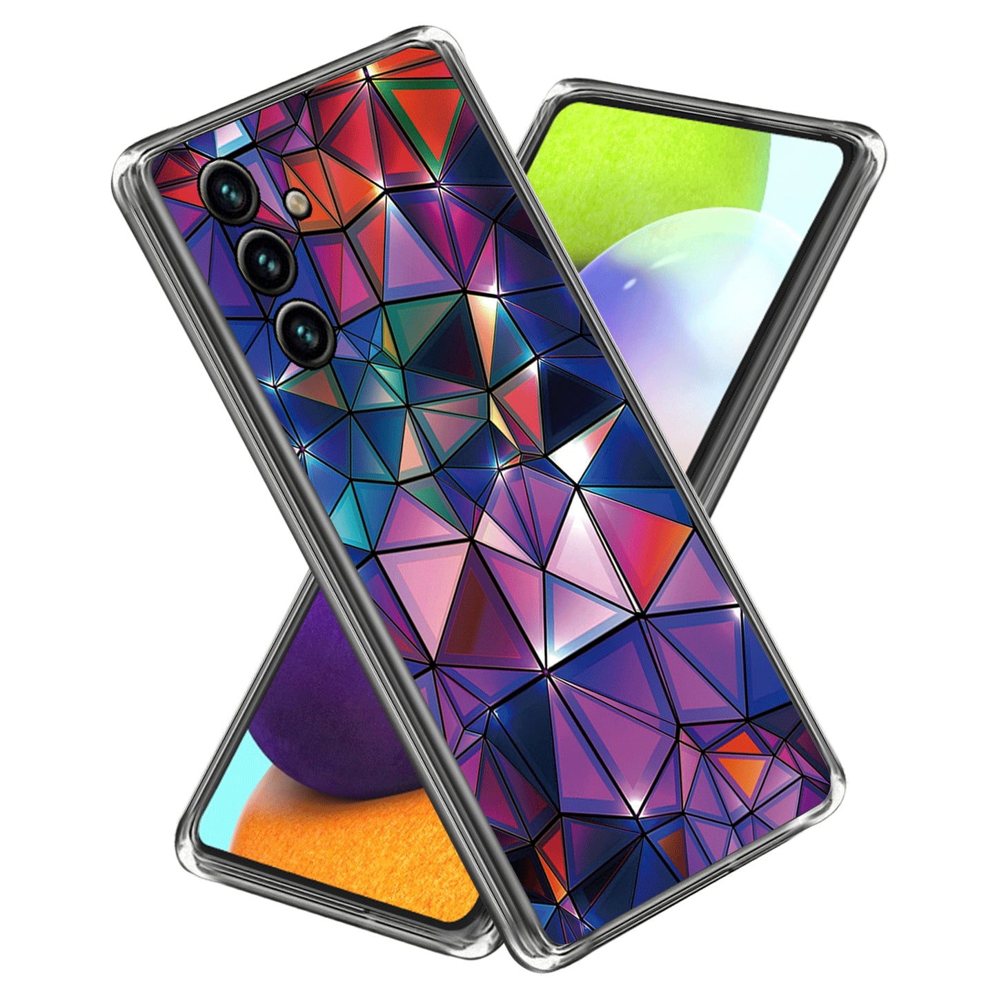 Soft TPU Case for Samsung Galaxy A54 5G Shockproof Cover Pattern Printing IMD Phone Case