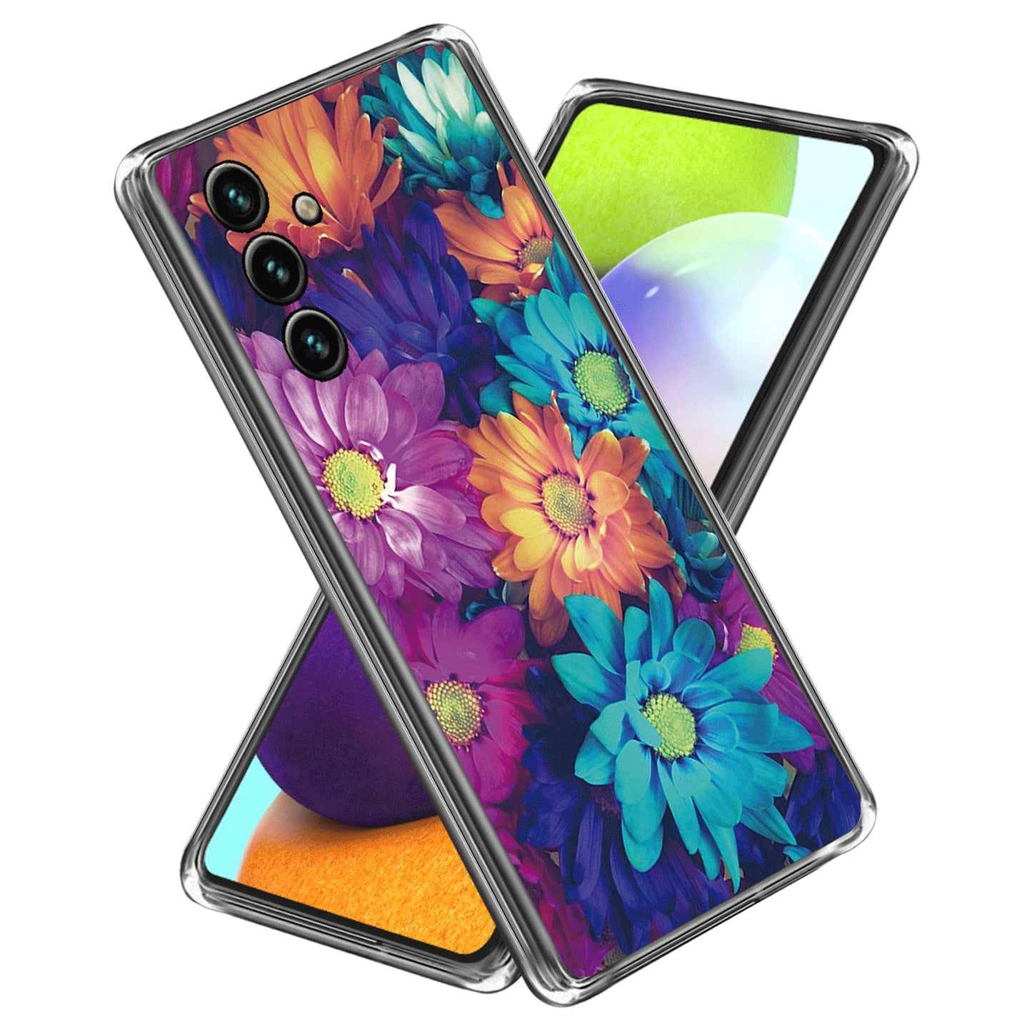 Soft TPU Case for Samsung Galaxy A54 5G Shockproof Cover Pattern Printing IMD Phone Case