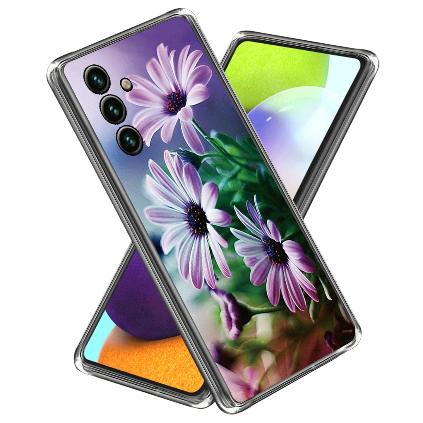 For Samsung Galaxy A54 5G Slim Phone Case Pattern Printing IMD TPU Back Cover