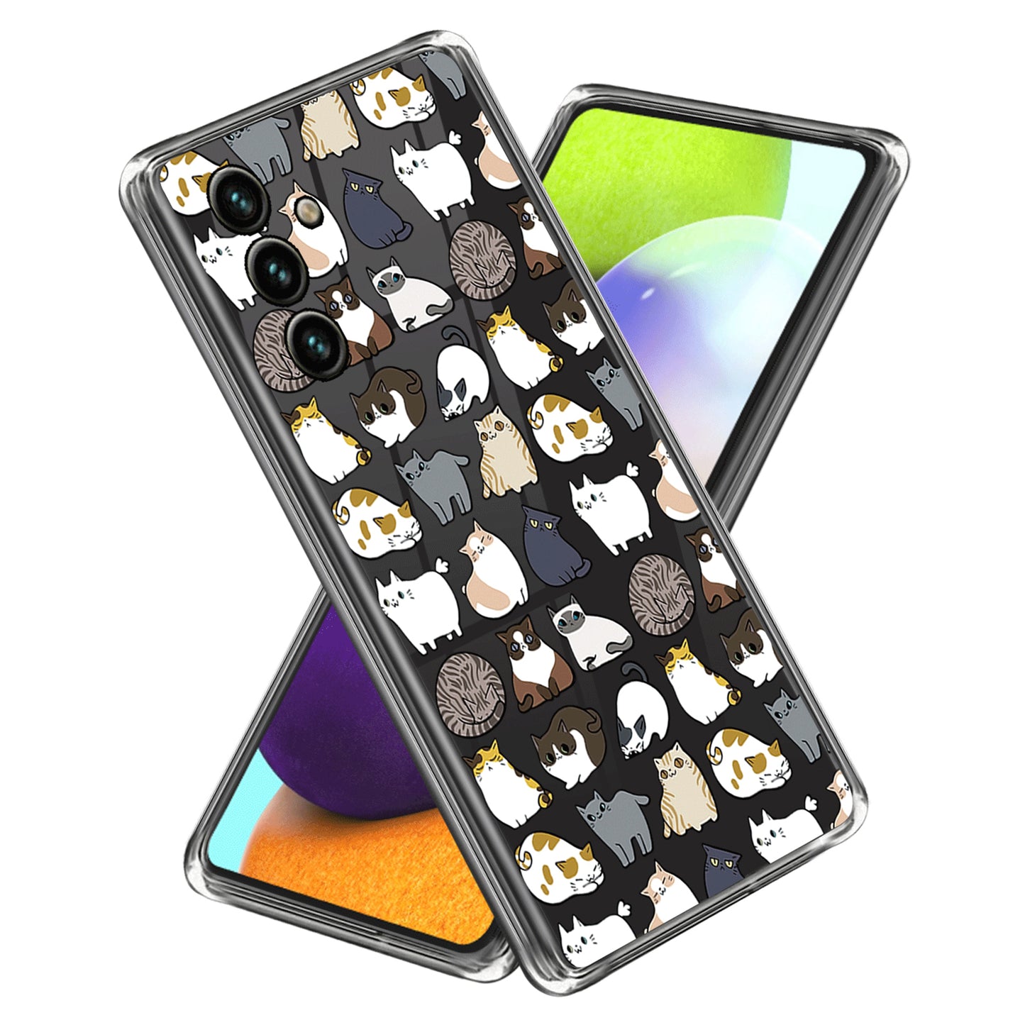 Soft TPU Case for Samsung Galaxy A54 5G Pattern Printing IMD Slim Case Anti-Drop Phone Cover