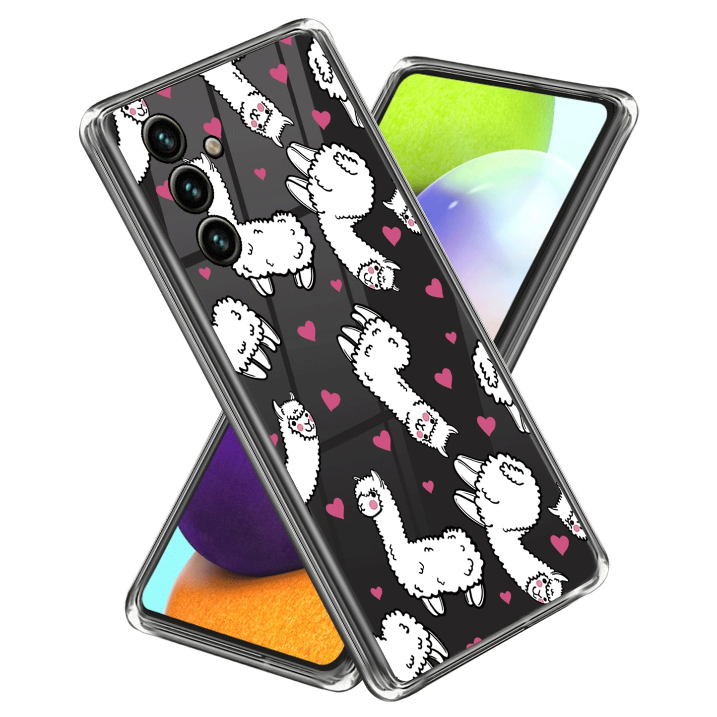 Soft TPU Case for Samsung Galaxy A54 5G Pattern Printing IMD Slim Case Anti-Drop Phone Cover