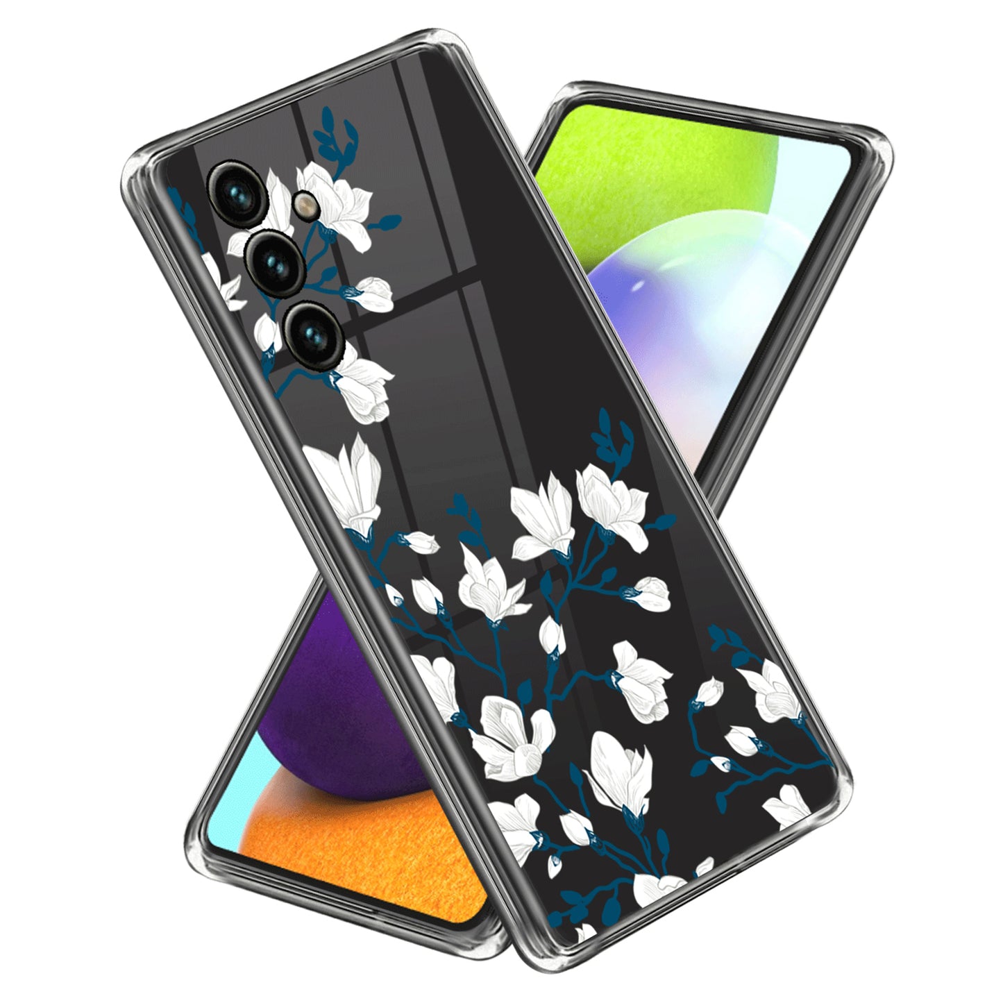 Soft TPU Case for Samsung Galaxy A54 5G Pattern Printing IMD Slim Case Anti-Drop Phone Cover