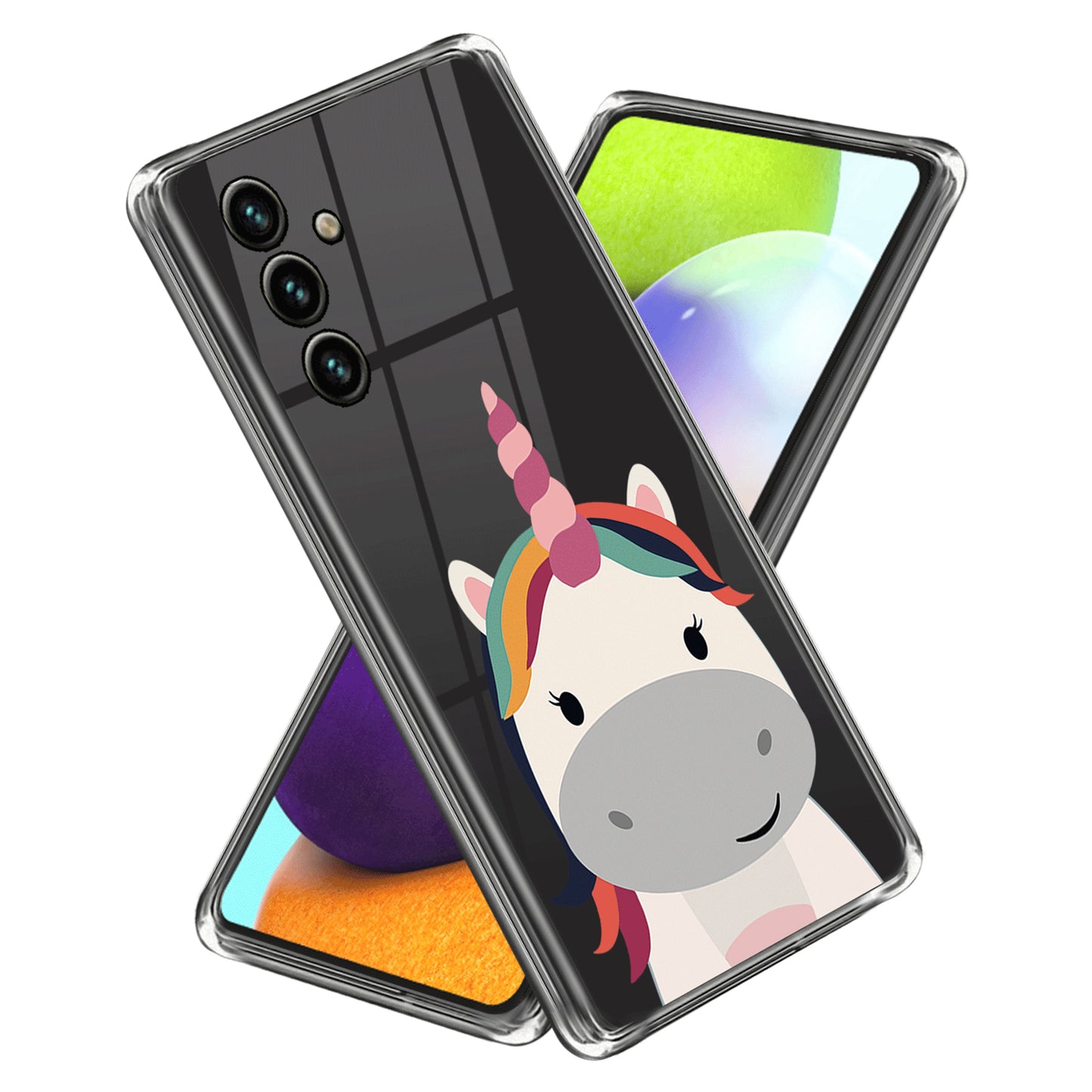 For Samsung Galaxy A34 5G Soft TPU Case Anti-Drop Pattern Printing IMD Phone Cover