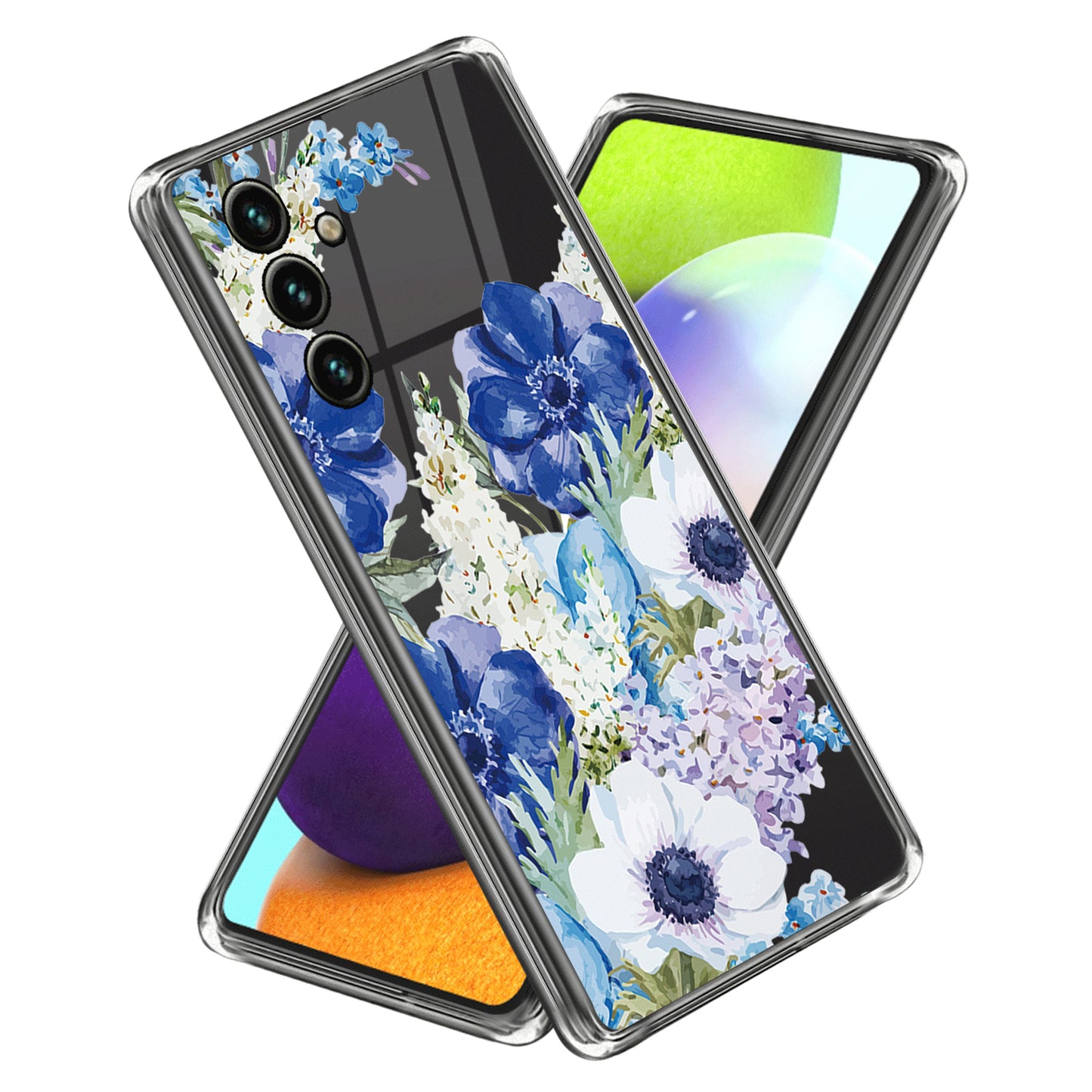 For Samsung Galaxy A34 5G Soft TPU Case Anti-Drop Pattern Printing IMD Phone Cover