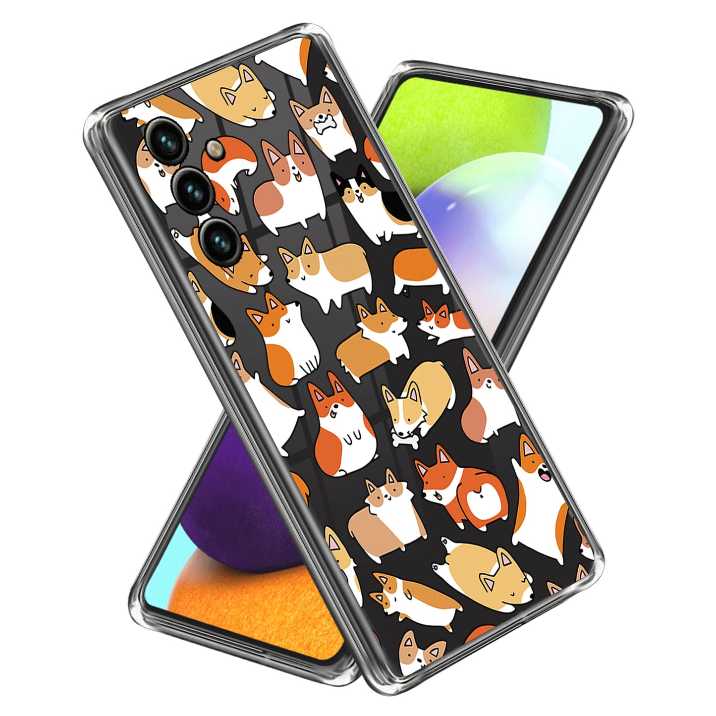 For Samsung Galaxy A34 5G Soft TPU Case Anti-Drop Pattern Printing IMD Phone Cover