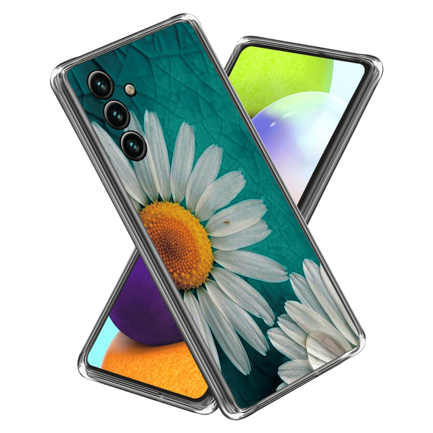 For Samsung Galaxy A34 Phone Case Pattern Printing IMD Shockproof Case Soft TPU Cover