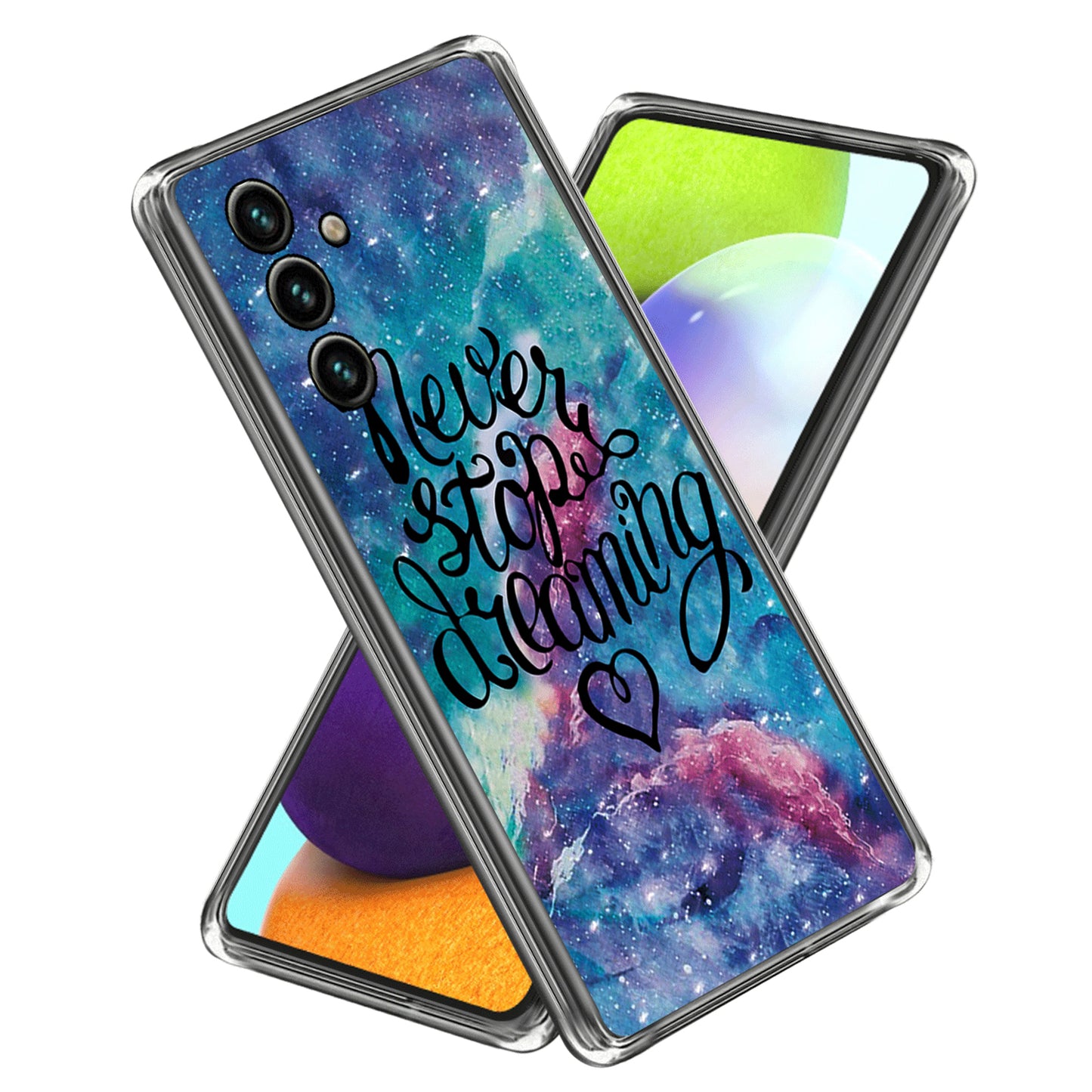 For Samsung Galaxy A34 Phone Case Pattern Printing IMD Shockproof Case Soft TPU Cover