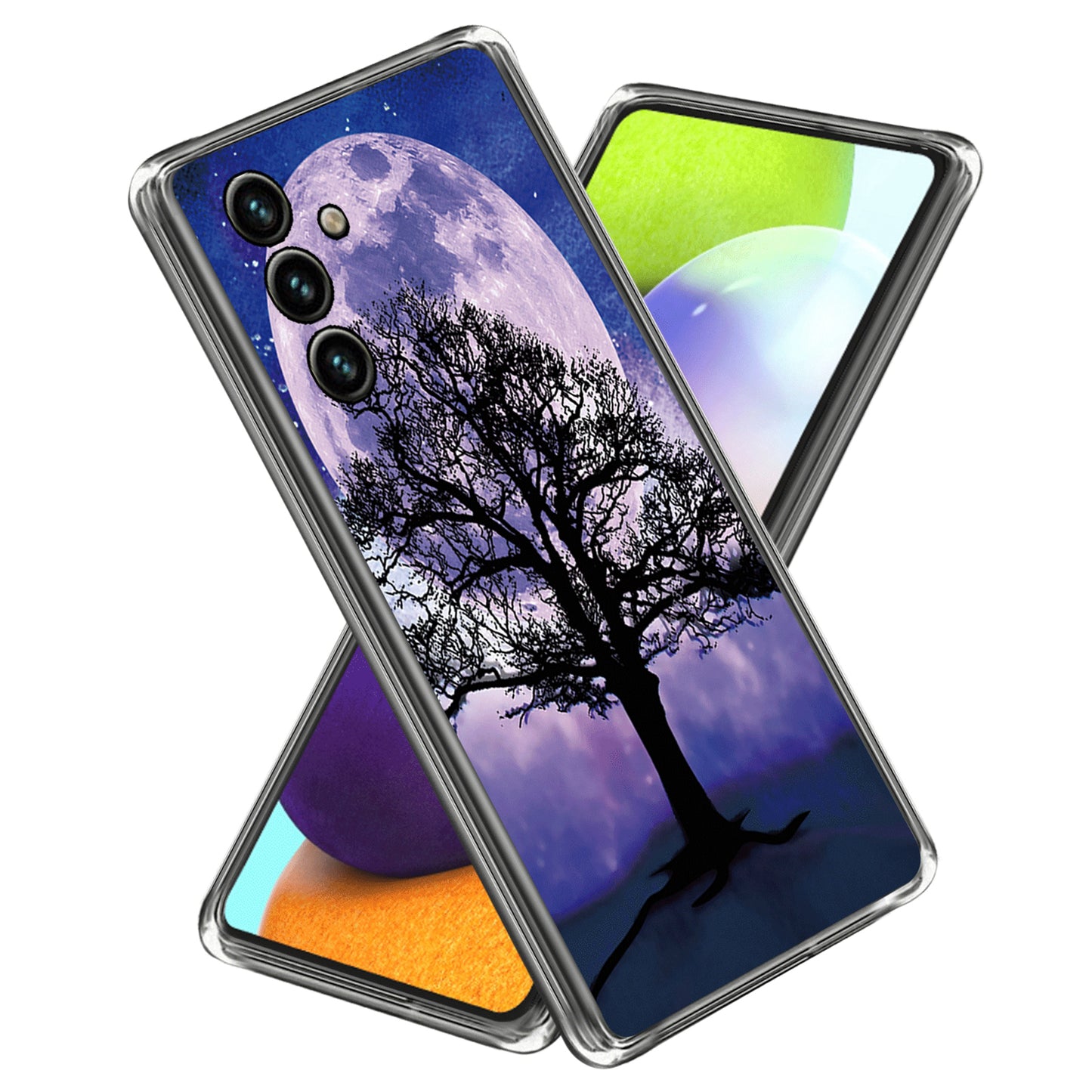 For Samsung Galaxy A34 Phone Case Pattern Printing IMD Shockproof Case Soft TPU Cover