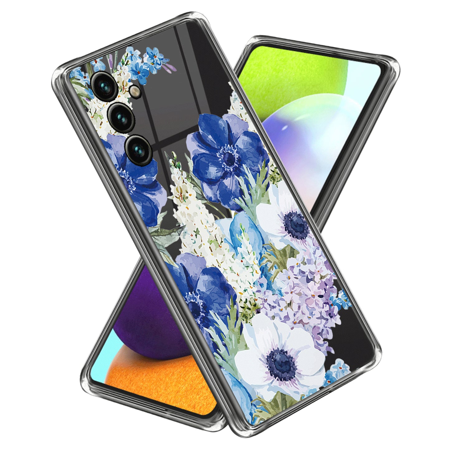 For Samsung Galaxy A54 5G Slim Phone Case Scratch Resistant Pattern Printing IMD TPU Phone Cover
