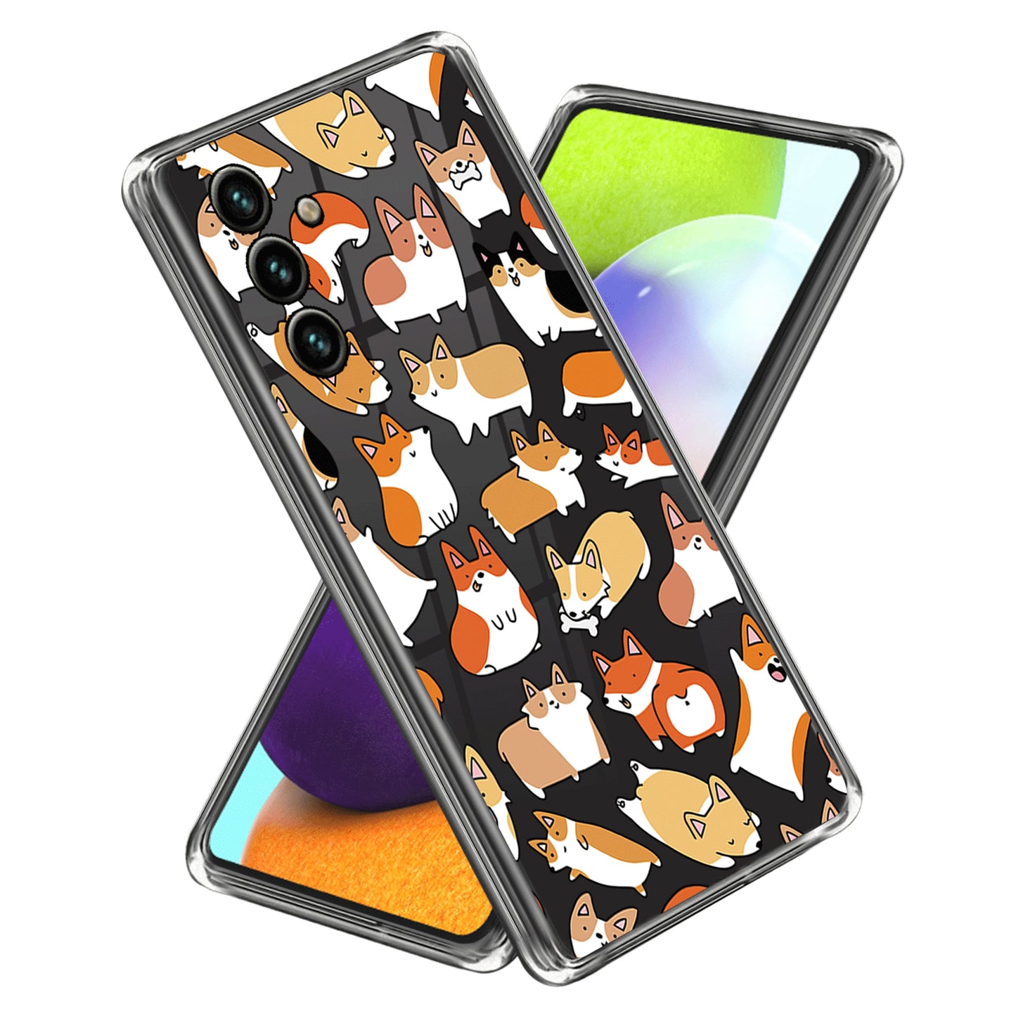 For Samsung Galaxy A54 5G Slim Phone Case Scratch Resistant Pattern Printing IMD TPU Phone Cover