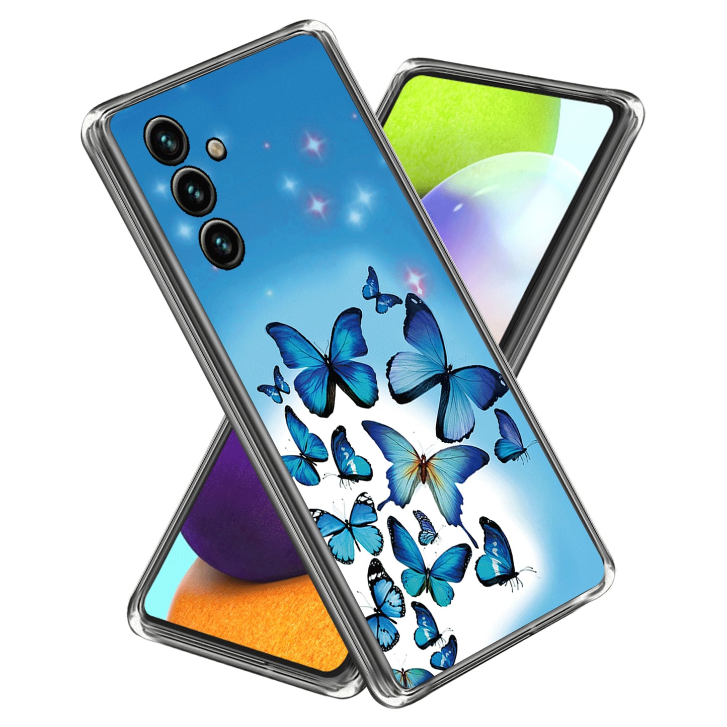 Protective Case for Samsung Galaxy A34 5G Slim Phone Case Pattern Printing IMD TPU Cover