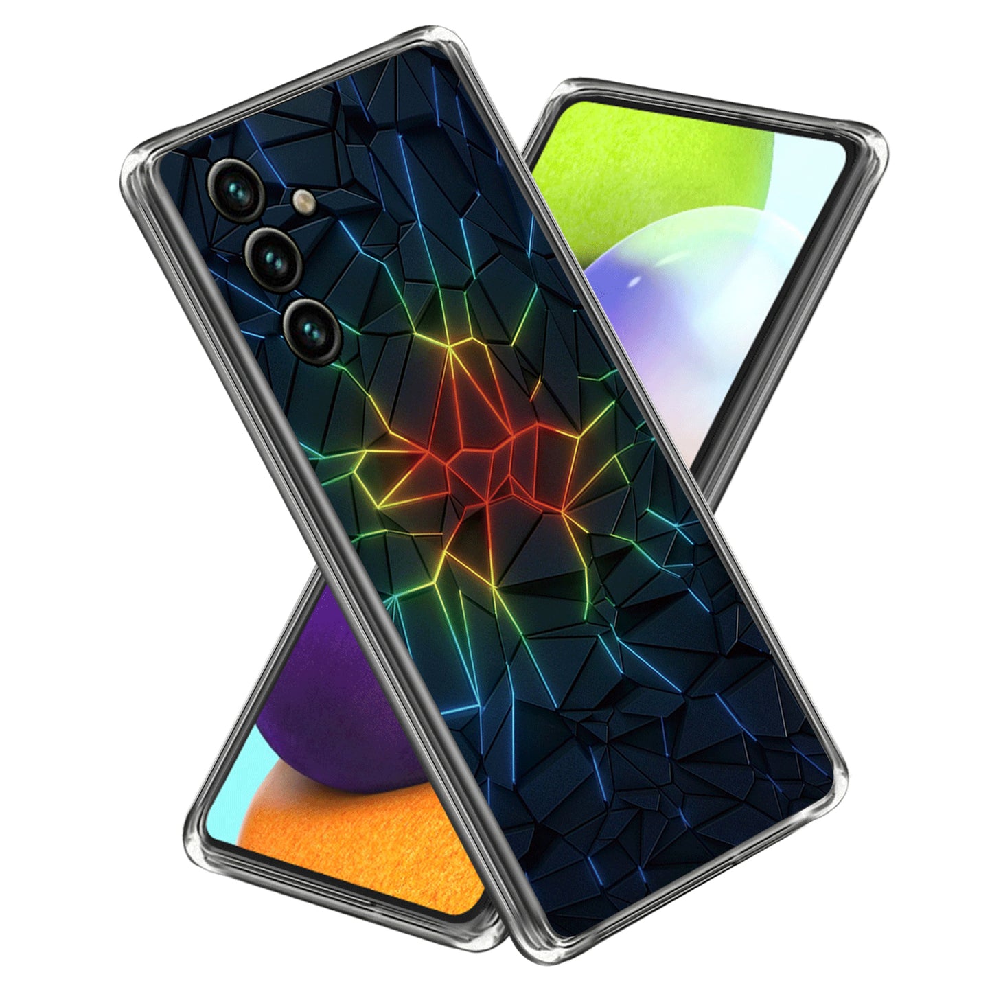 IMD TPU Case for Samsung Galaxy A34 5G Pattern Printing Phone Cover