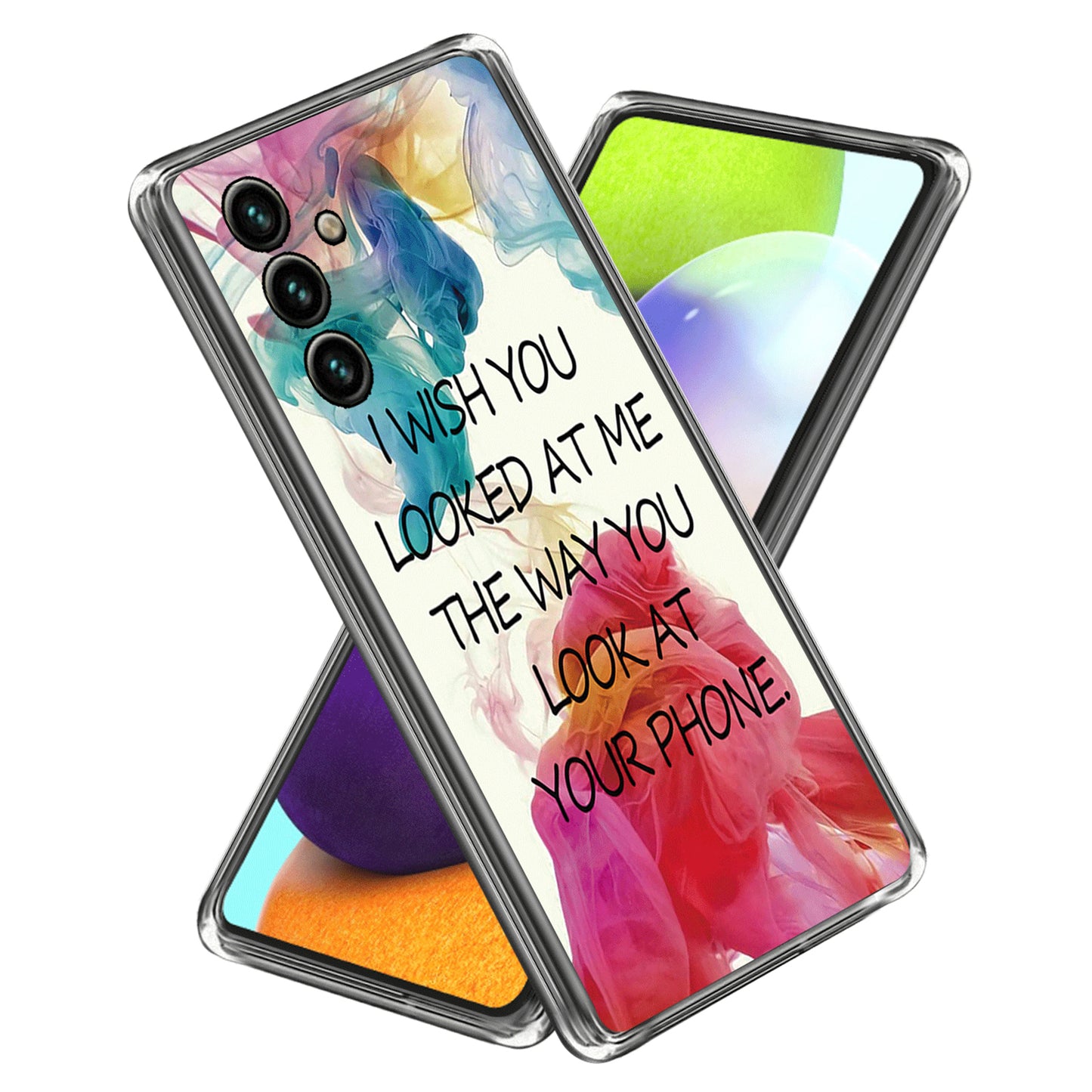 IMD TPU Case for Samsung Galaxy A34 5G Pattern Printing Phone Cover
