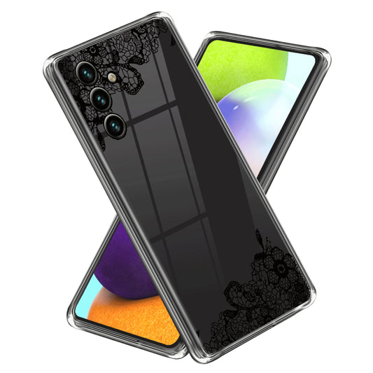 TPU Case for Samsung Galaxy A34 5G Shockproof Case IMD Pattern Printing Phone Cover