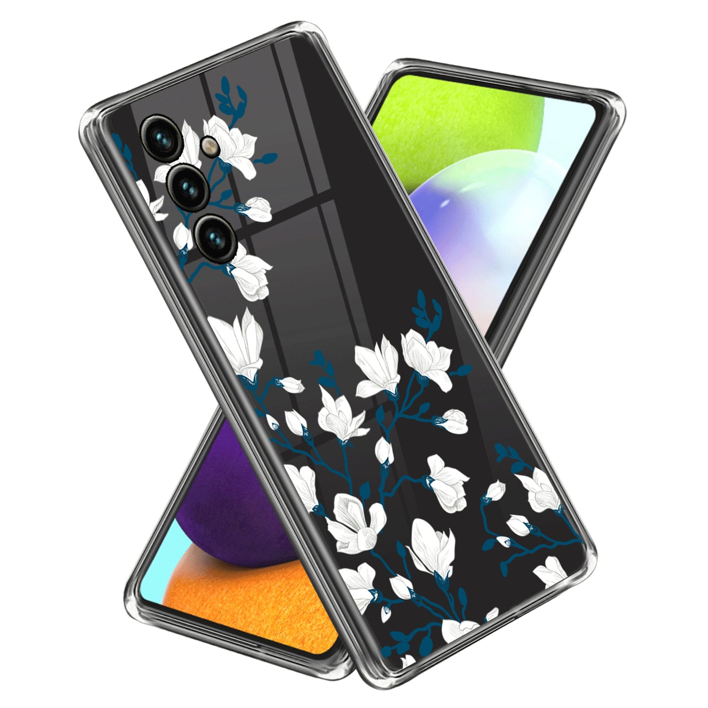 Slim Case for Samsung Galaxy A34 5G Pattern Printing IMD Phone Case Anti-Scratch Soft TPU Cover