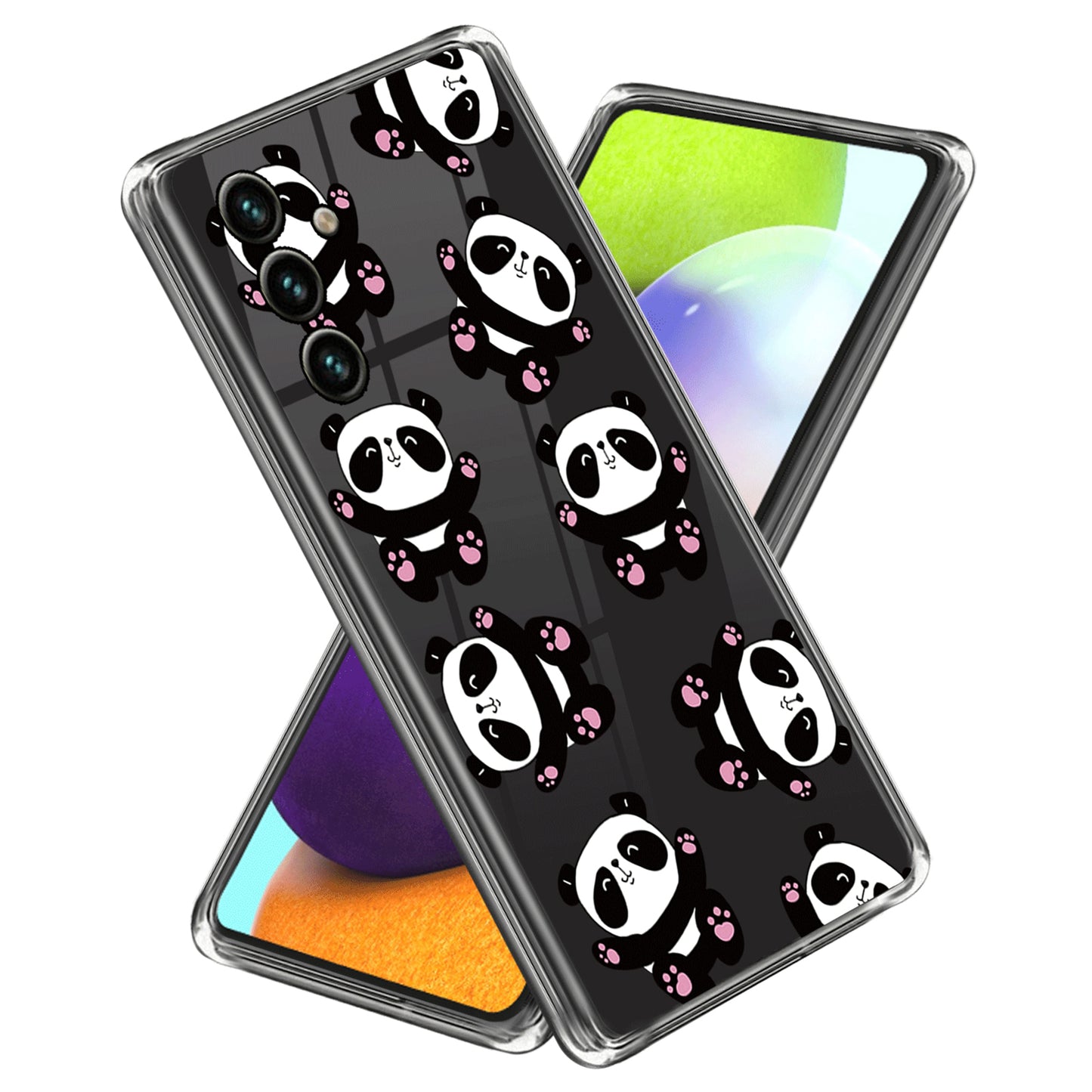 Slim Case for Samsung Galaxy A34 5G Pattern Printing IMD Phone Case Anti-Scratch Soft TPU Cover