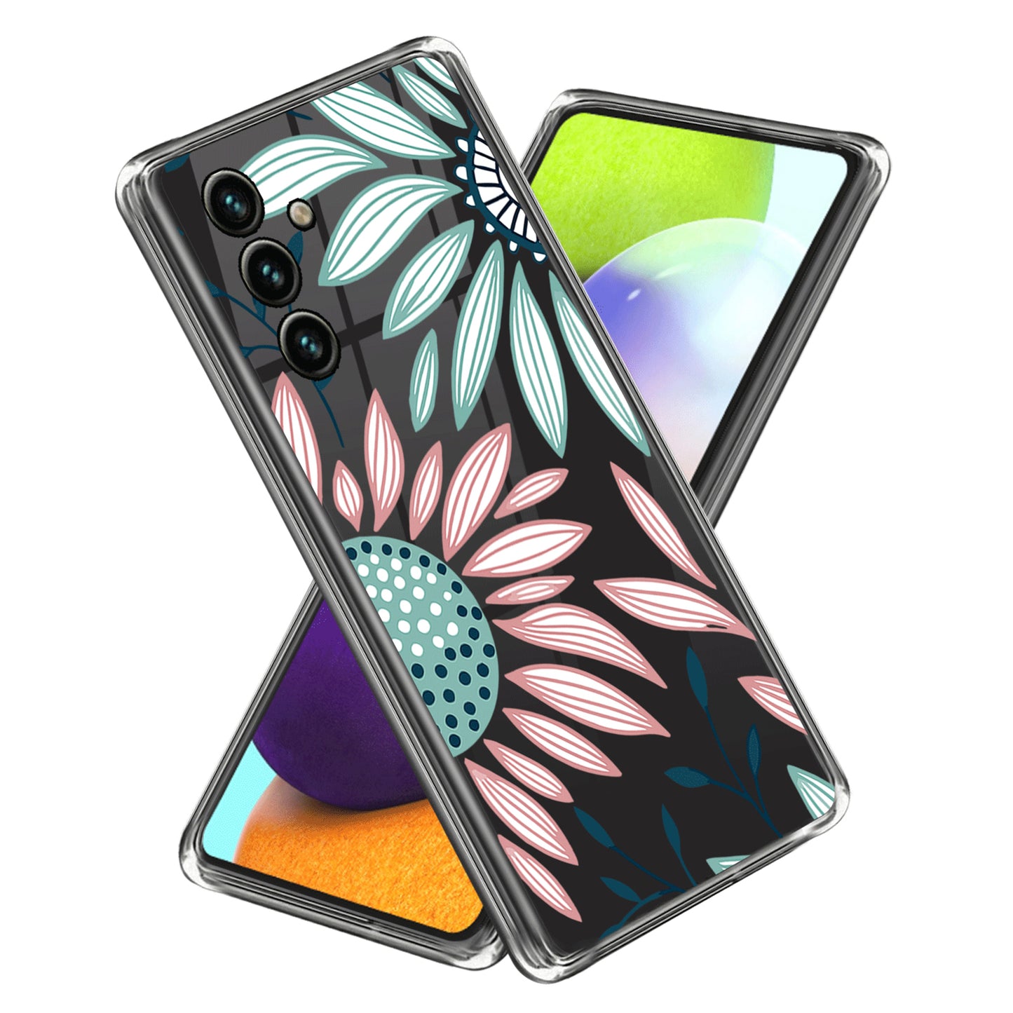 Protective Case for Samsung Galaxy A34 5G Phone Case IMD Pattern Printing TPU Cover