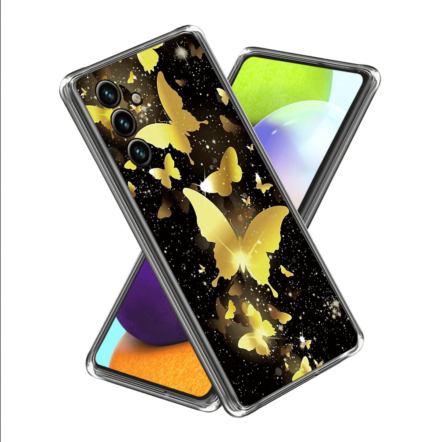 For Samsung Galaxy A54 5G Shockproof Phone Case Pattern Printing IMD TPU Cover