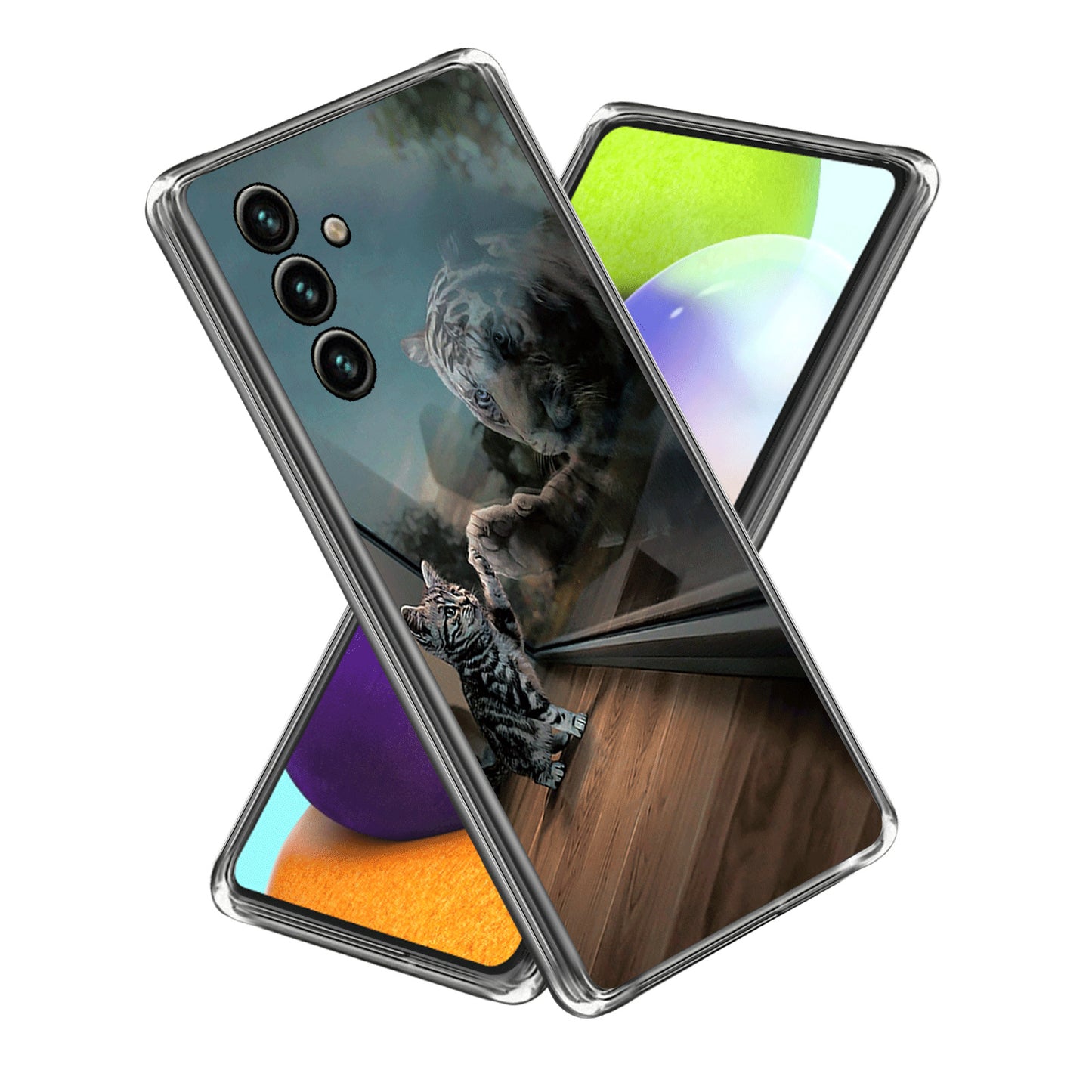 For Samsung Galaxy A54 5G Shockproof Phone Case Pattern Printing IMD TPU Cover