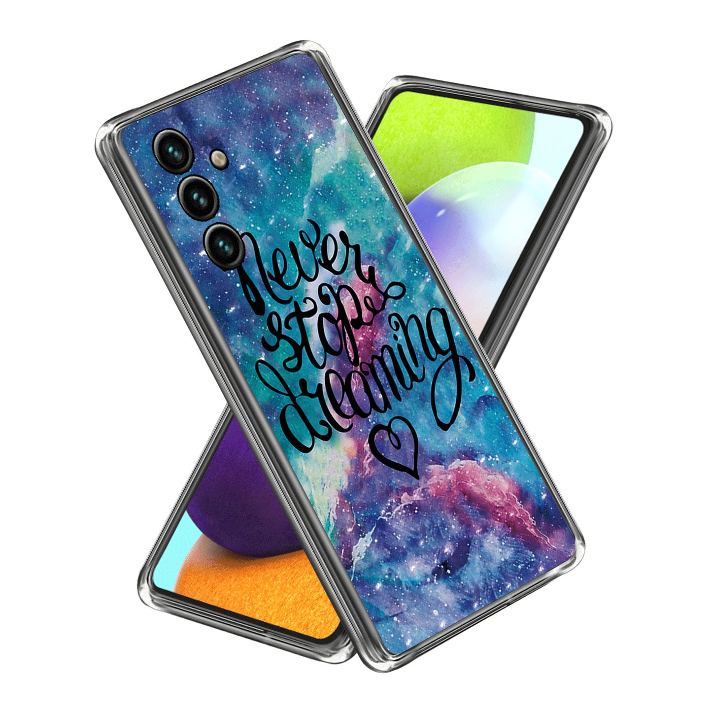 For Samsung Galaxy A54 5G Shockproof Phone Case Pattern Printing IMD TPU Cover