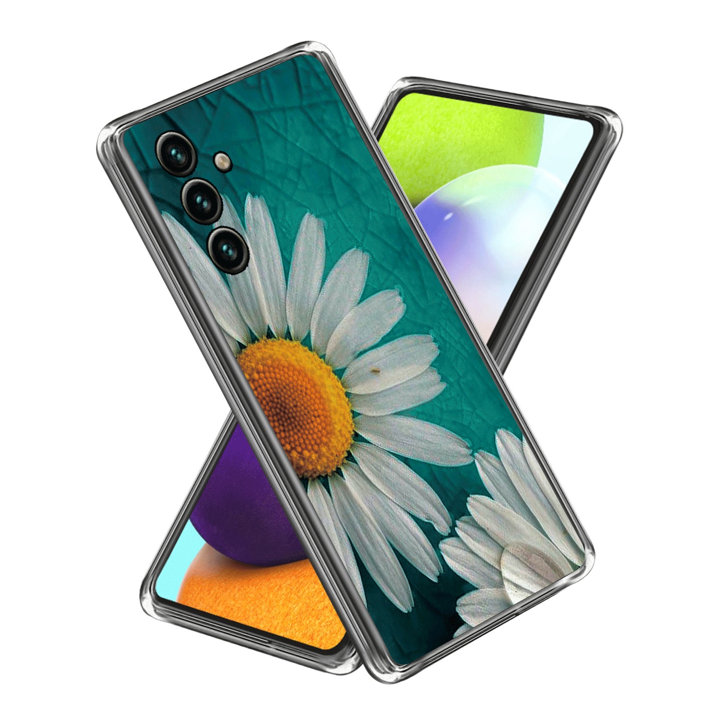 For Samsung Galaxy A54 5G Shockproof Phone Case Pattern Printing IMD TPU Cover