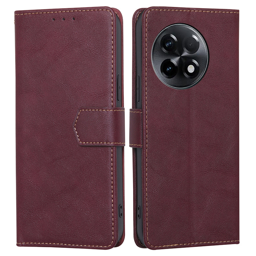 For OnePlus Ace 2 5G / 11R 5G PU Leather Wallet Phone Case Flip Stand RFID Blocking Protective Cover