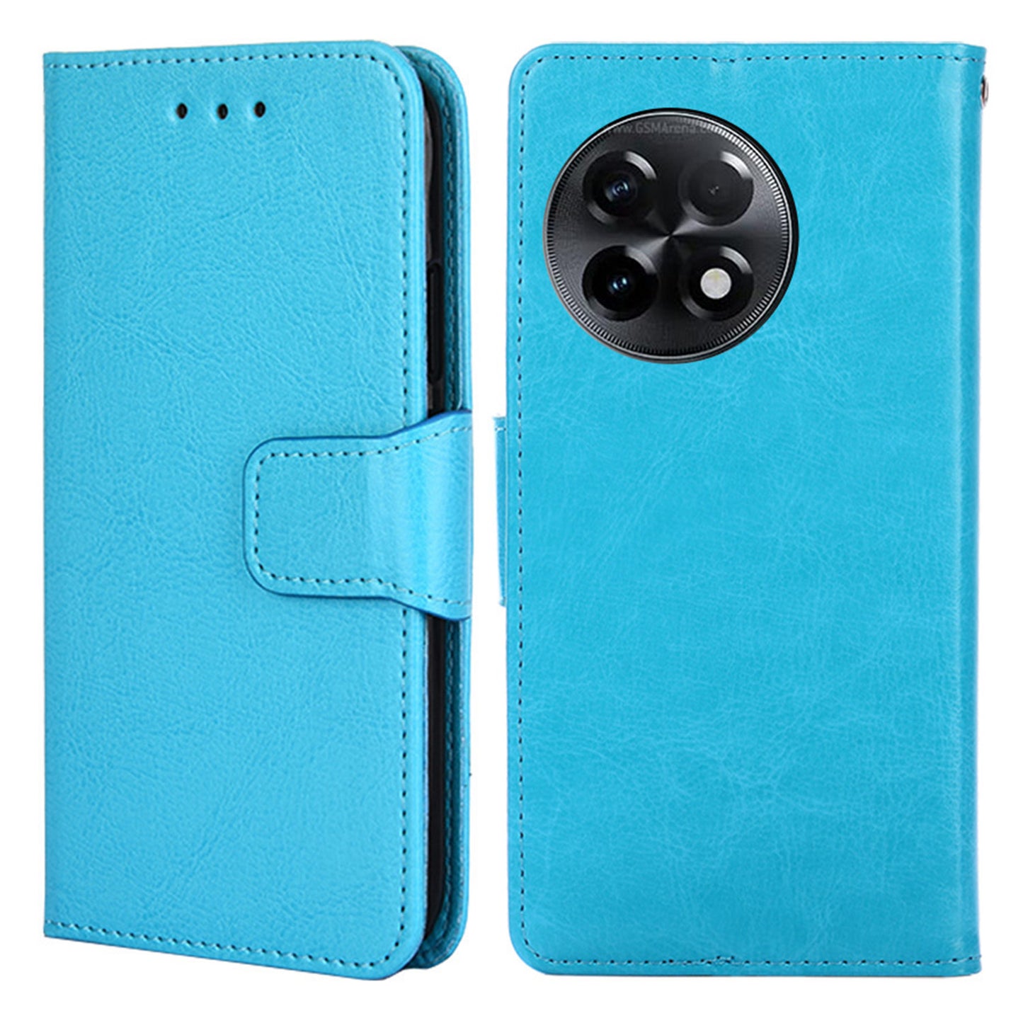 For OnePlus Ace 2 5G / 11R 5G PU Leather Wallet Phone Case Anti-drop Stand Protective Cover