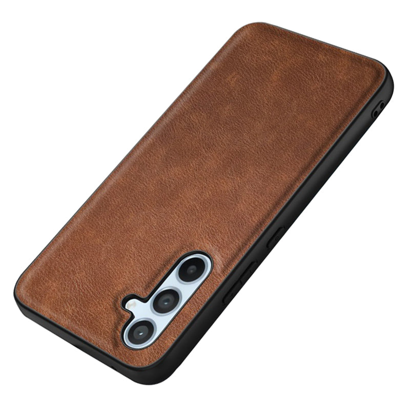 For Samsung Galaxy A54 5G Retro Texture Phone Case PU Leather Coated TPU Phone Cover