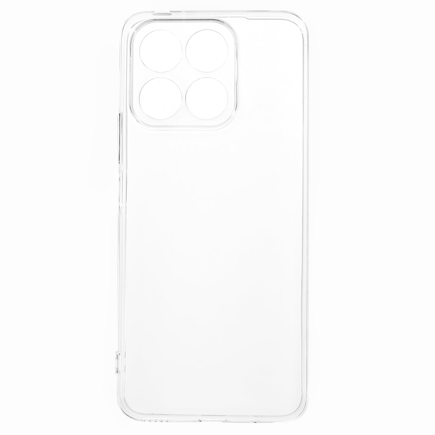 Crystal Clear Phone Case for Honor X8a 4G Anti-Drop Shockproof Cover 1.5mm Soft TPU Case
