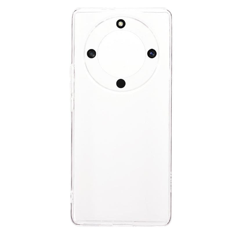 For Honor X40 5G / X9a 5G Transparent Soft TPU Case 1.5mm Thickness Cell Phone Cover