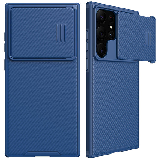 NILLKIN CamShield S Series for Samsung Galaxy S23 Ultra PC + TPU Phone Case Slide Lens Protection Drop-proof Cover