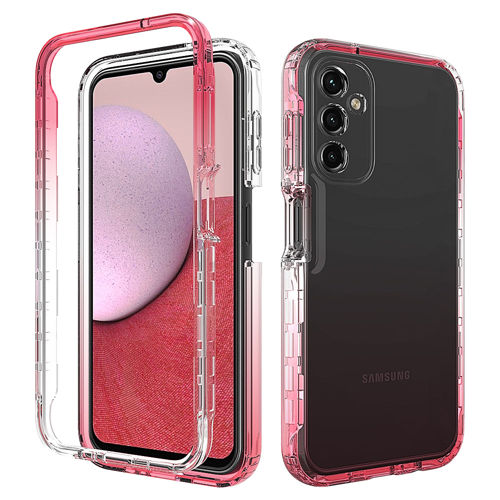 Gradient Phone Case for Samsung Galaxy A14 5G , TPU + PC Anti-Scratch Cover
