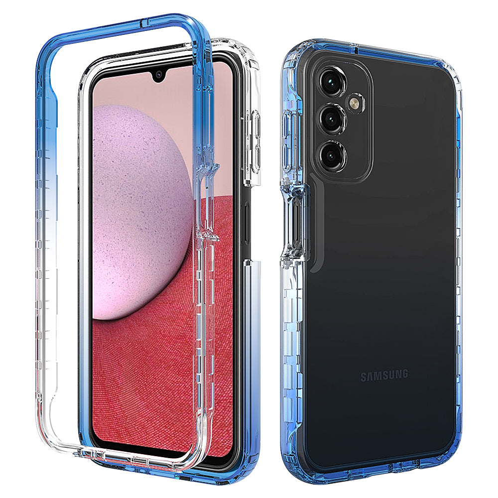 Gradient Phone Case for Samsung Galaxy A14 5G , TPU + PC Anti-Scratch Cover