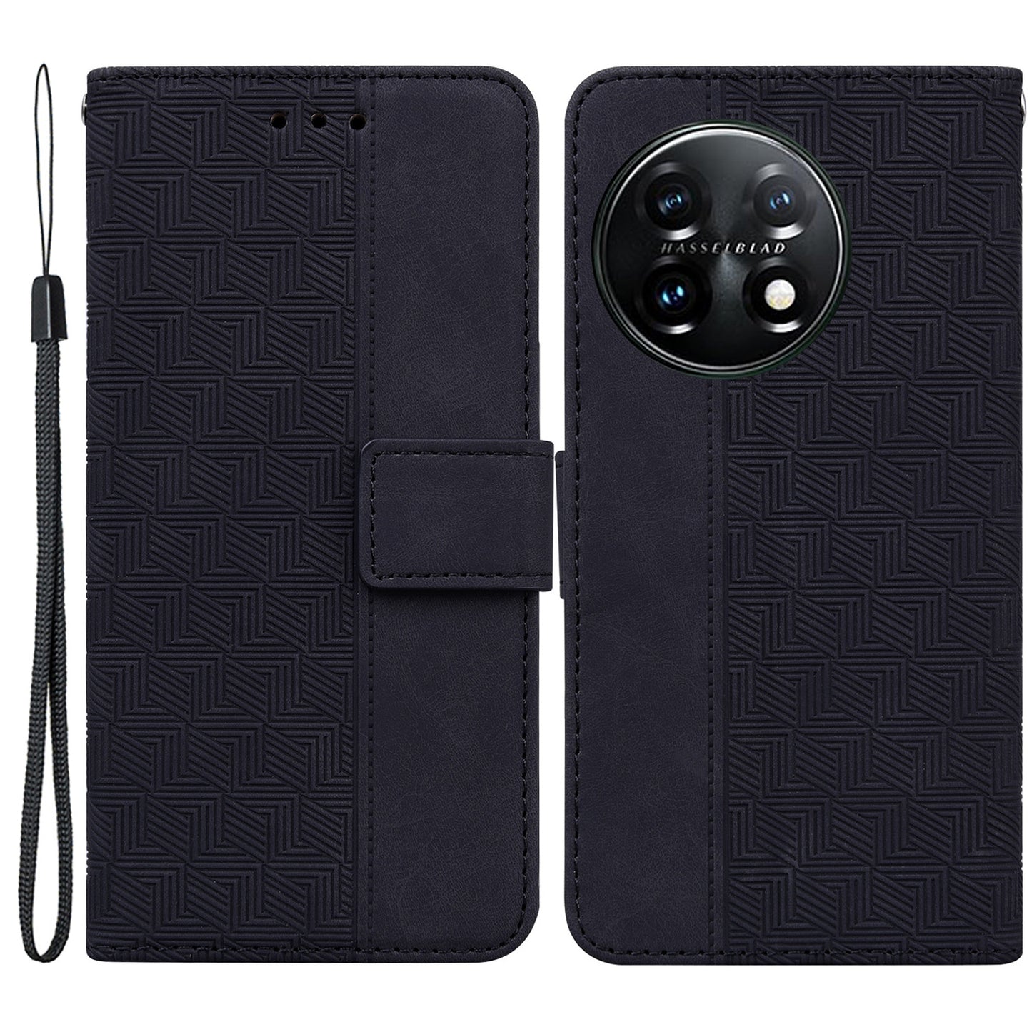 For OnePlus 11 5G Phone Wallet Case Stand Imprinted Leather Full Protection Cell Phone Cover