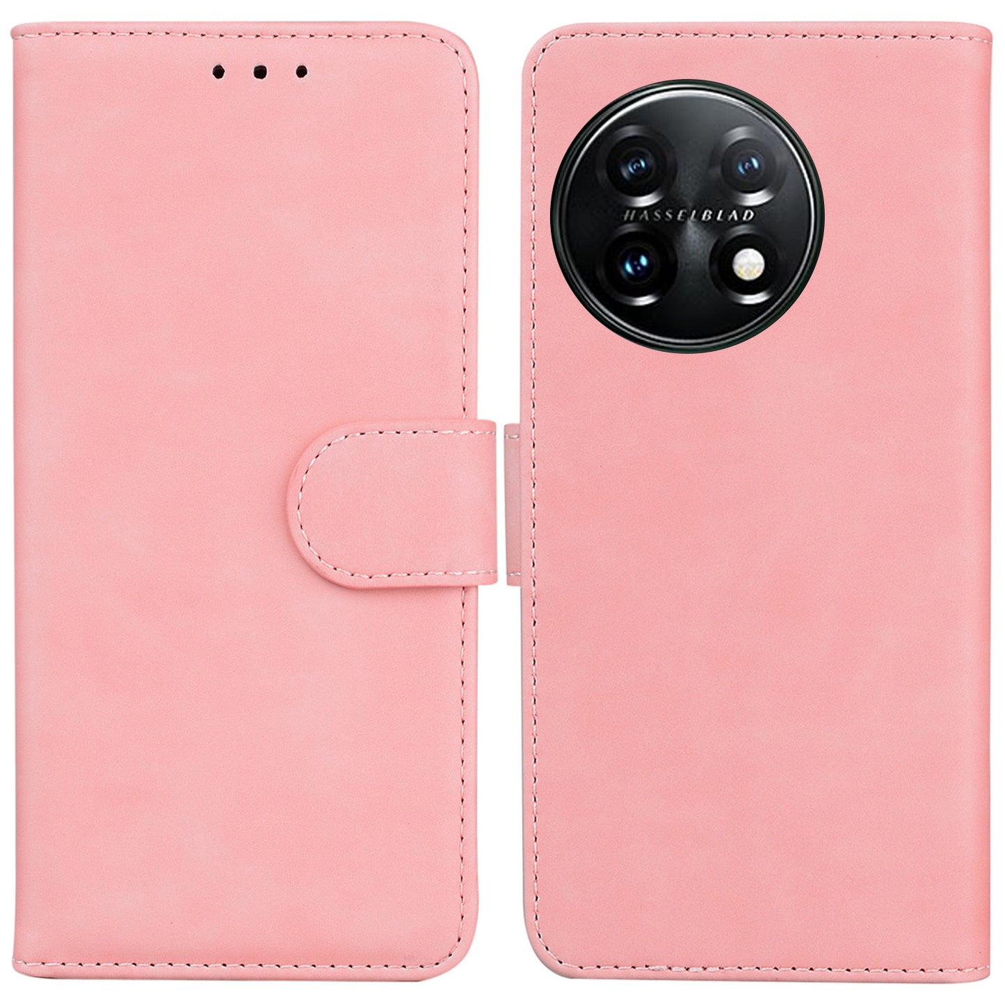 For OnePlus 11 5G Full Protection Phone Case PU Leather Smartphone Cover with Wallet Stand