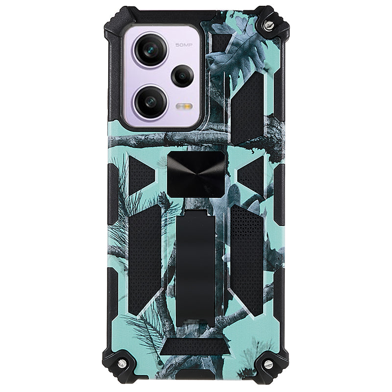 For Xiaomi Redmi Note 12 Pro 5G / Note 12 Pro Speed 5G / Poco X5 Pro 5G Camo Case Kickstand Cover