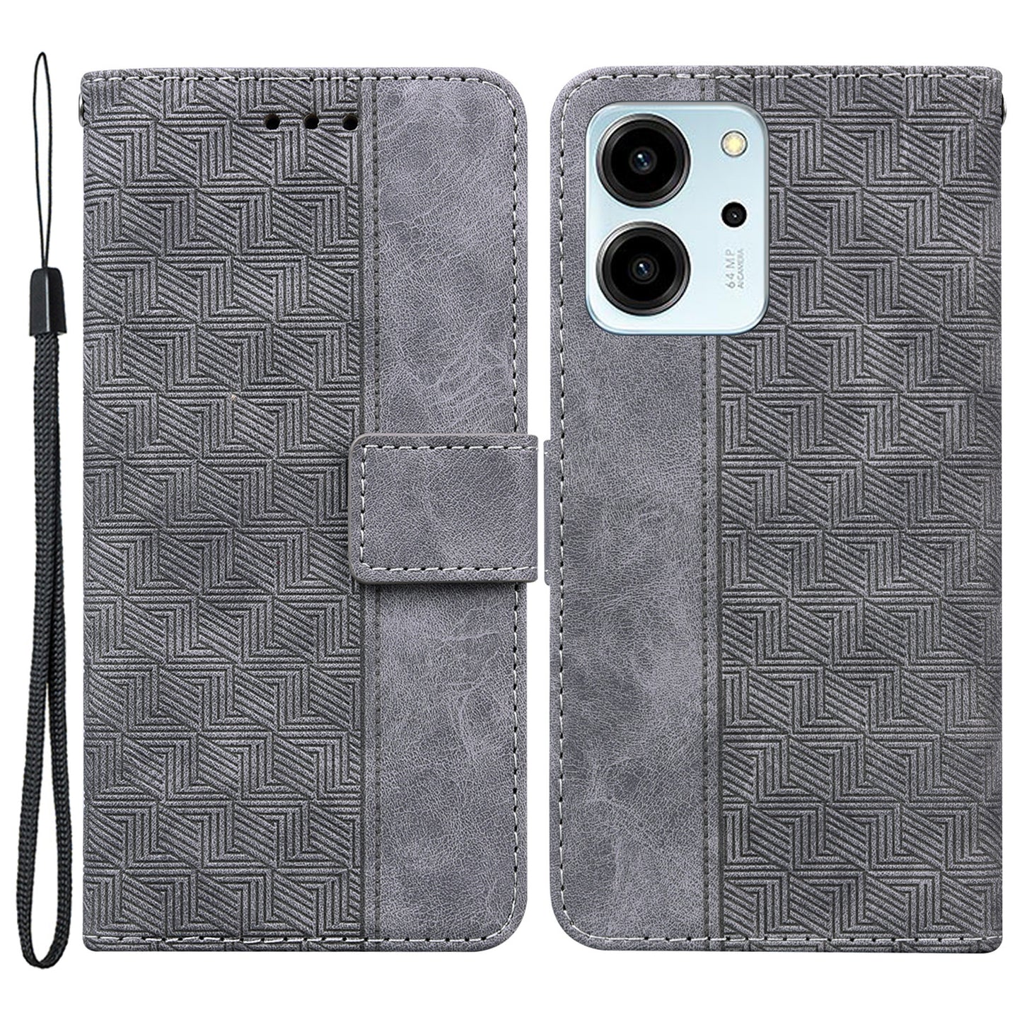 For Honor 80 SE 5G Anti-scratch Smartphone Case Phone Wallet Stand Imprinted Leather Phone Cover